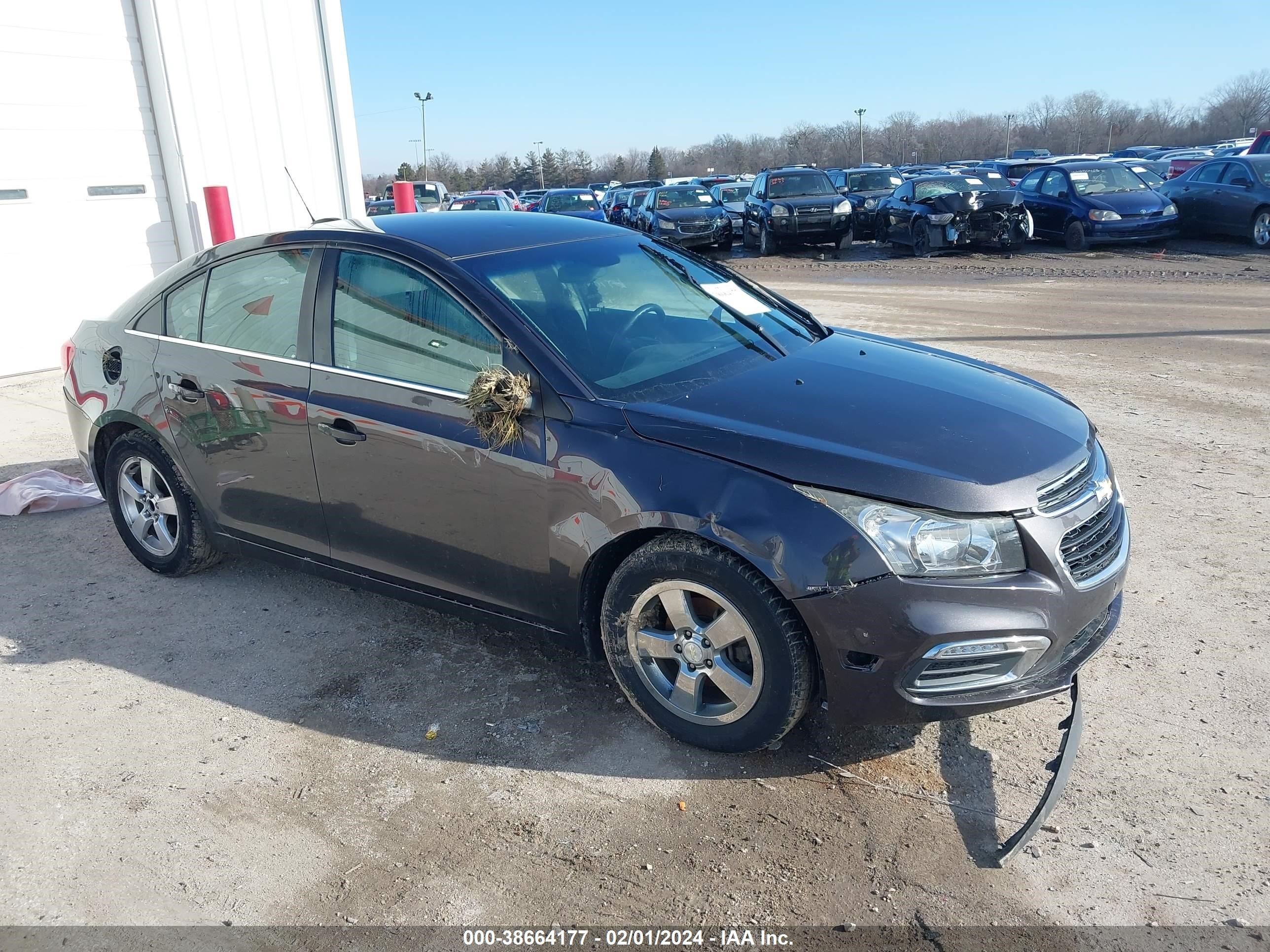 chevrolet cruze 2016 1g1pe5sb8g7127696