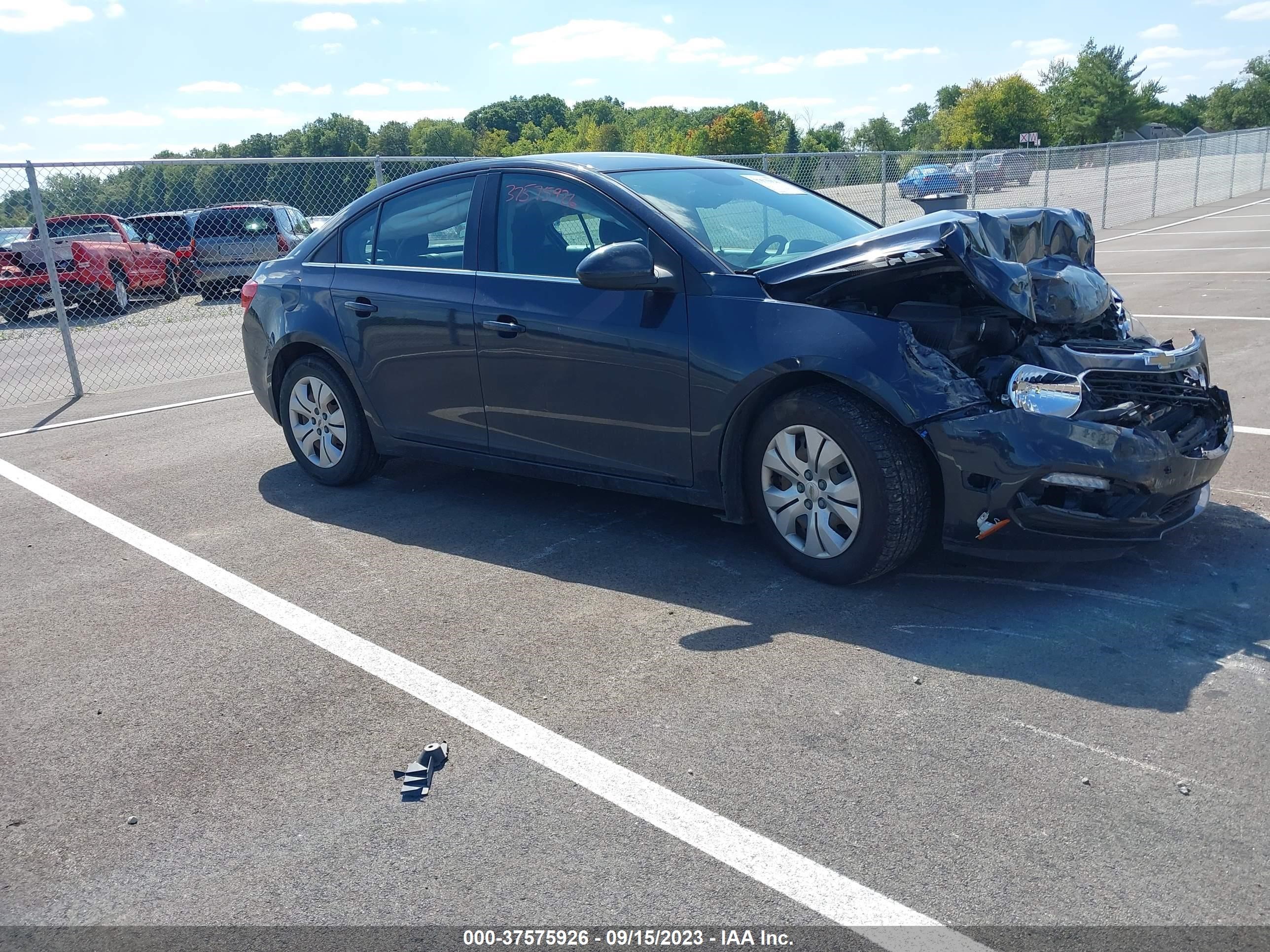 chevrolet cruze 2016 1g1pe5sb9g7124922