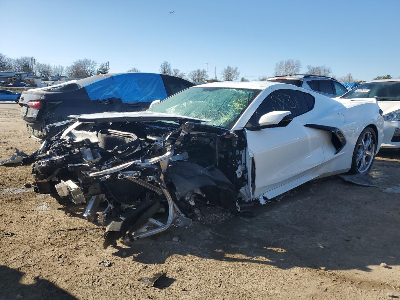 chevrolet corvette 2020 1g1y82d40l5113628