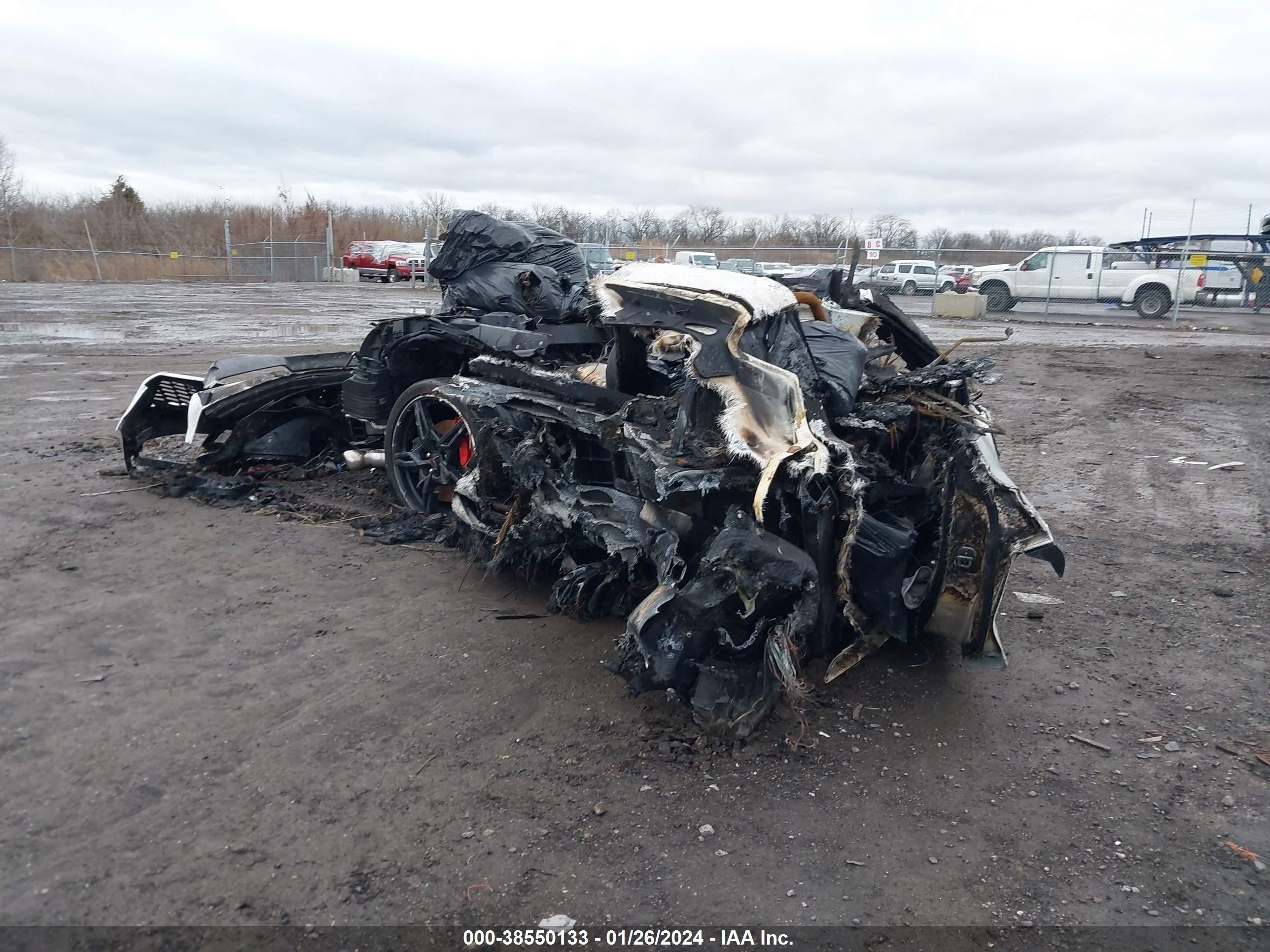 chevrolet corvette 2020 1g1y82d49l5114356