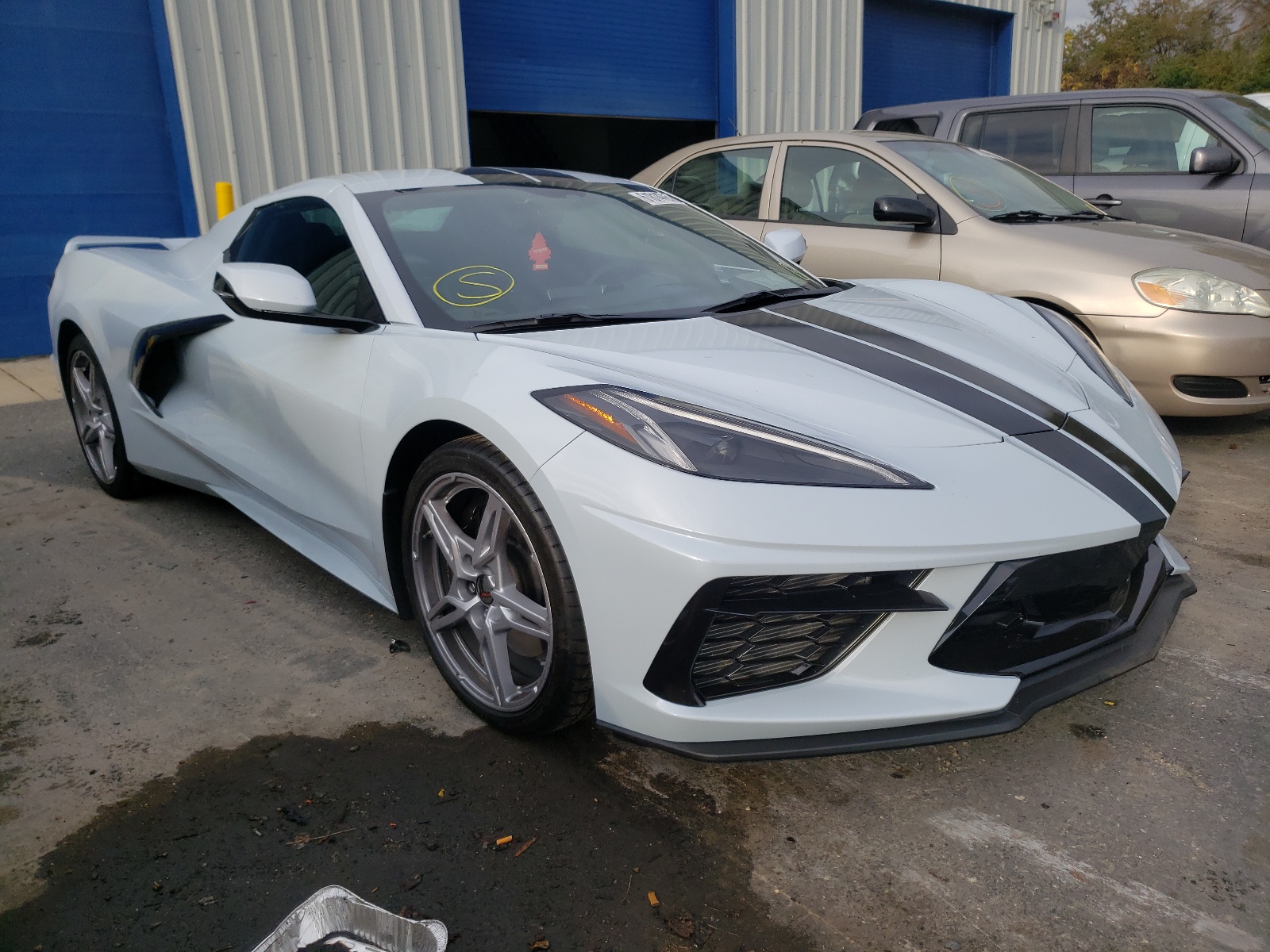 chevrolet corvette 2020 1g1y83d41l5117547