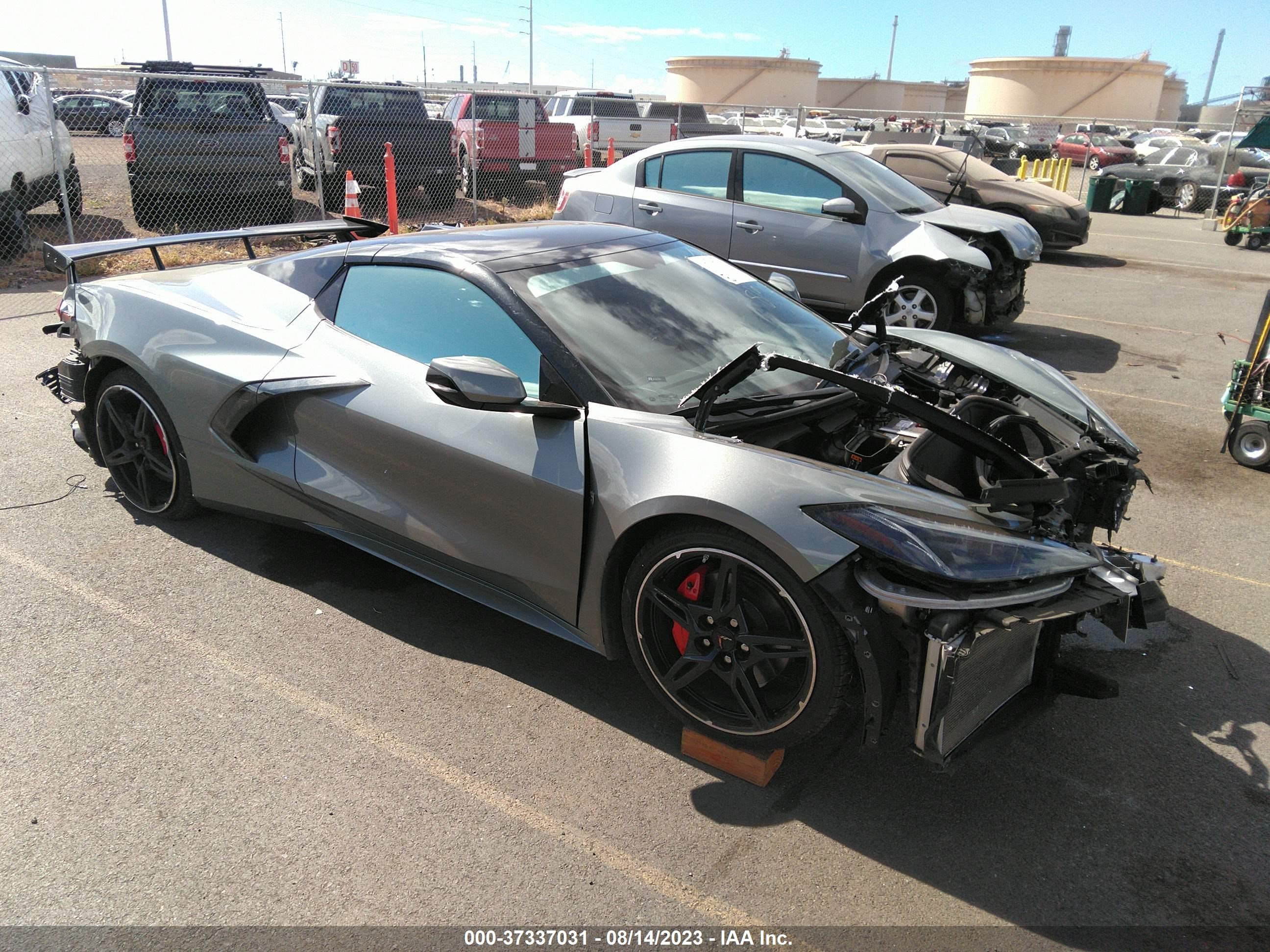 chevrolet corvette 2022 1g1ya3d4xn5122401