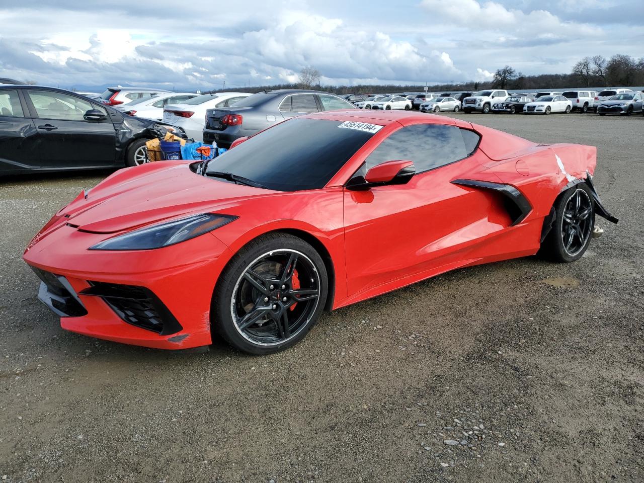 chevrolet corvette 2021 1g1yb2d43m5102089