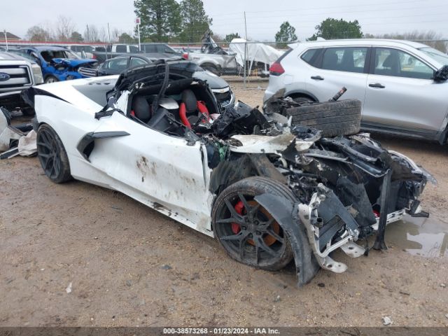 chevrolet corvette 2021 1g1yb2d43m5113884