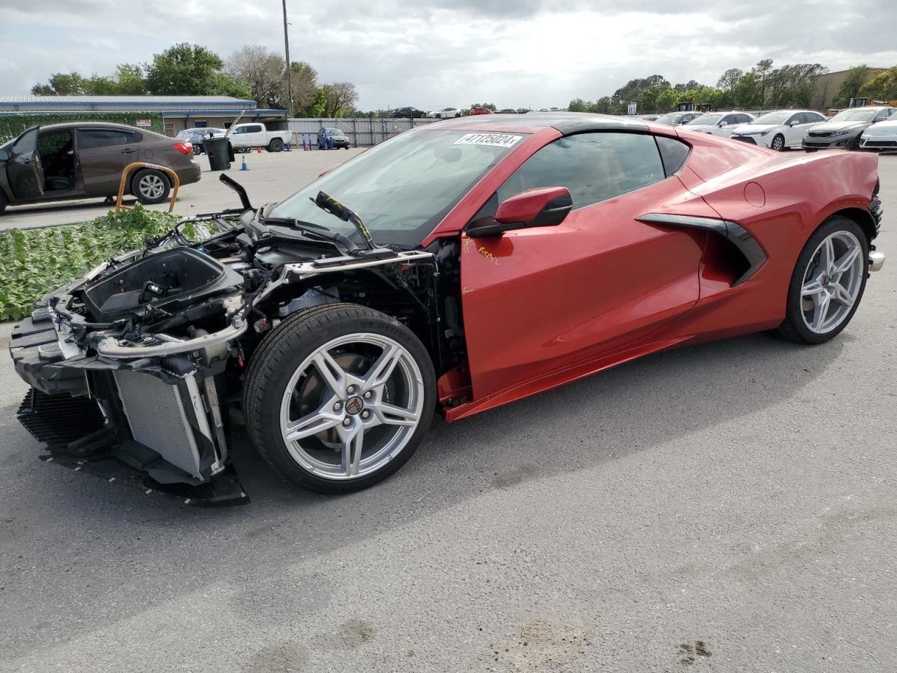 chevrolet corvette 2023 1g1yb2d49p5121444