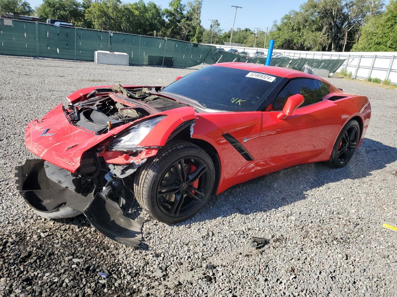 chevrolet corvette 2017 1g1yb2d70h5123580