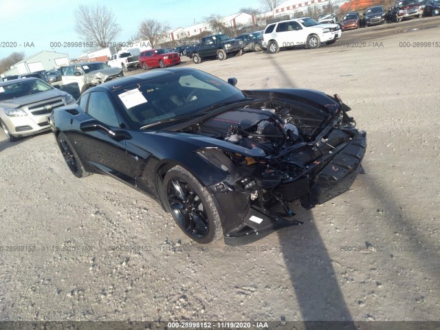 chevrolet corvette 2019 1g1yb2d71k5124101