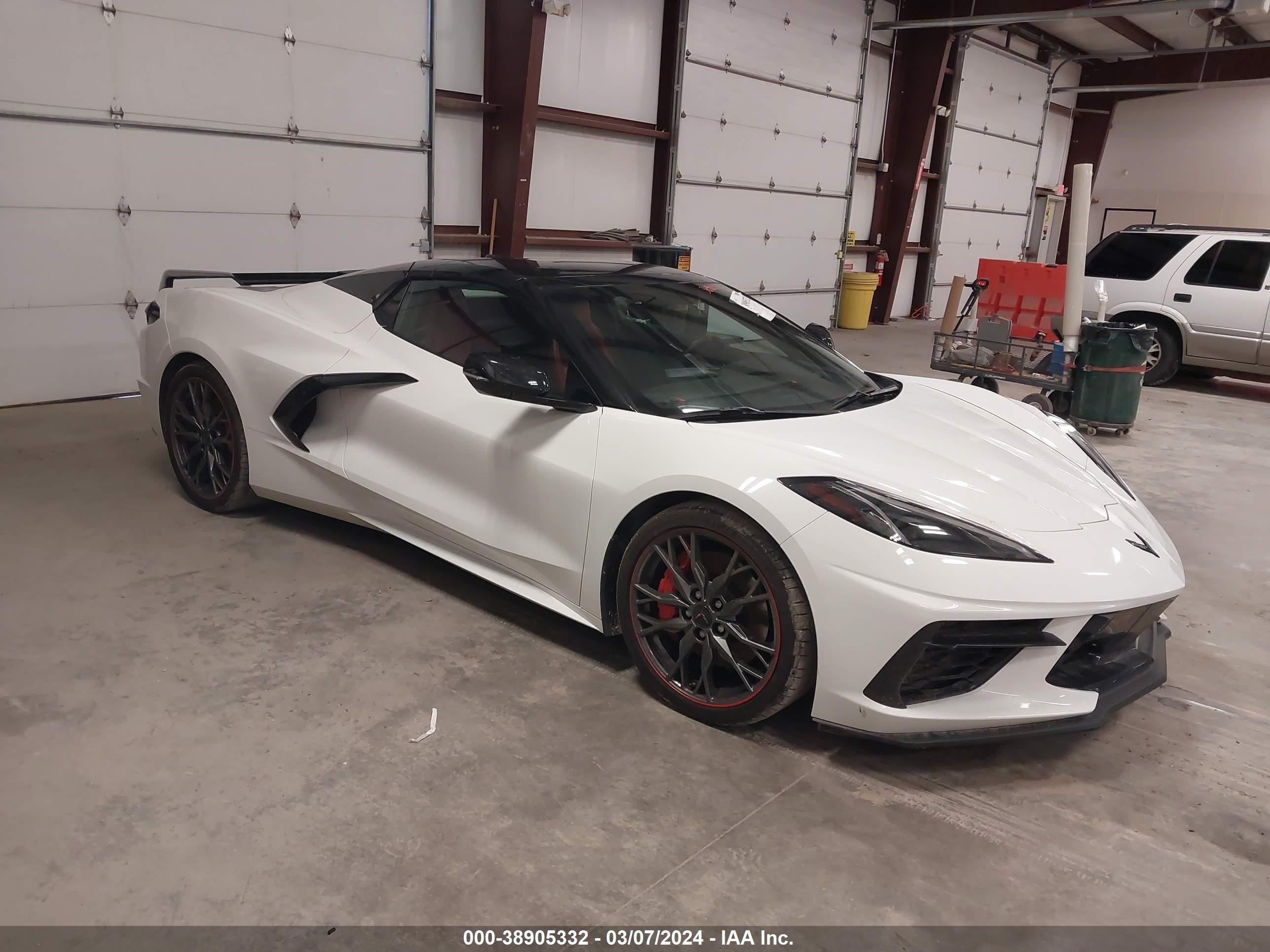 chevrolet corvette 2023 1g1yb3d47p5124090