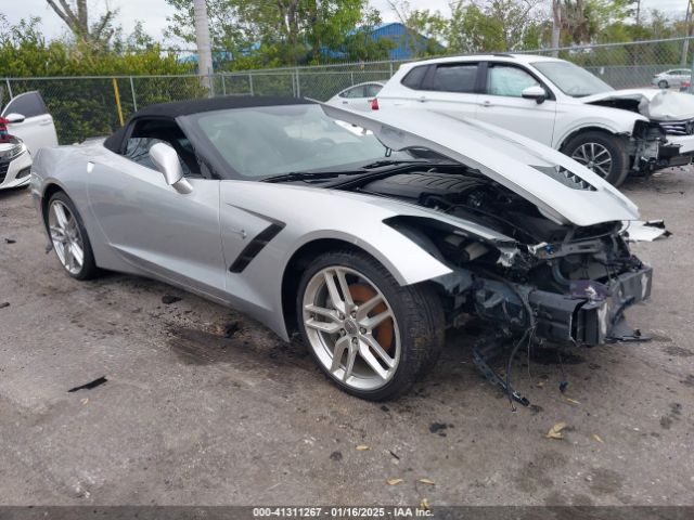 chevrolet corvette 2019 1g1yb3d72k5113016