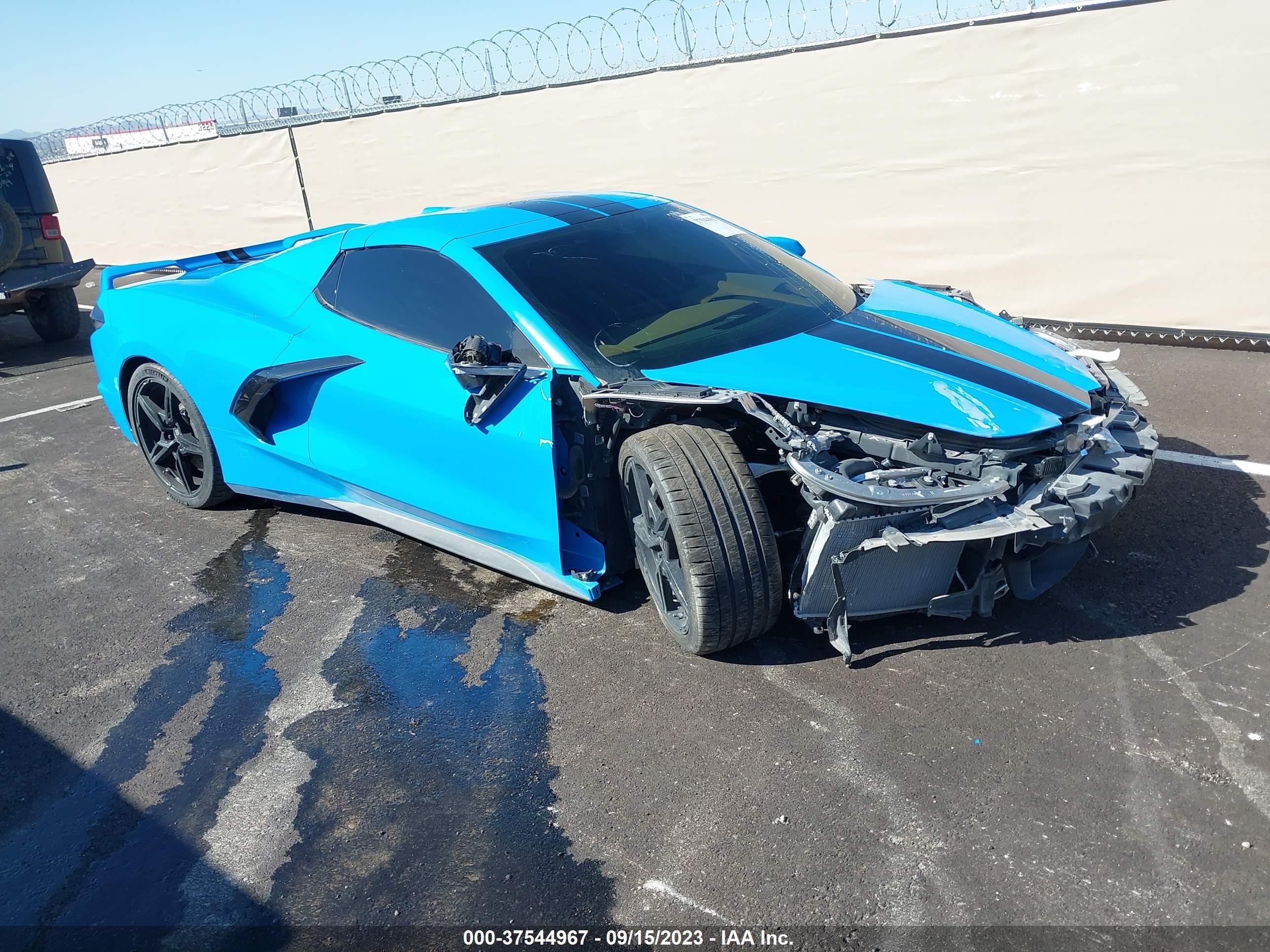 chevrolet corvette 2021 1g1yc3d45m5110827