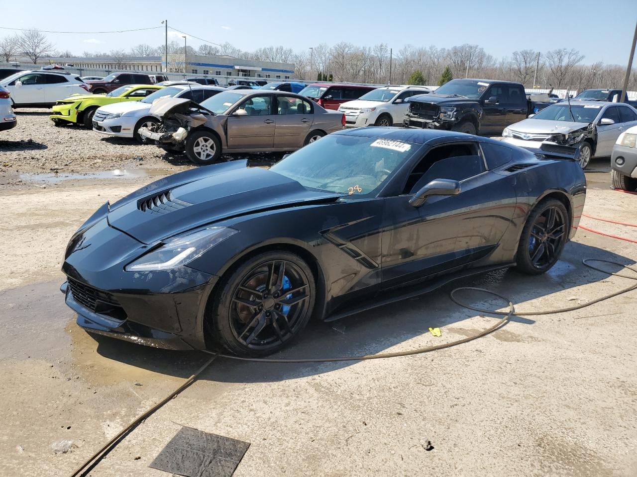 chevrolet corvette 2014 1g1yd2d70e5131605