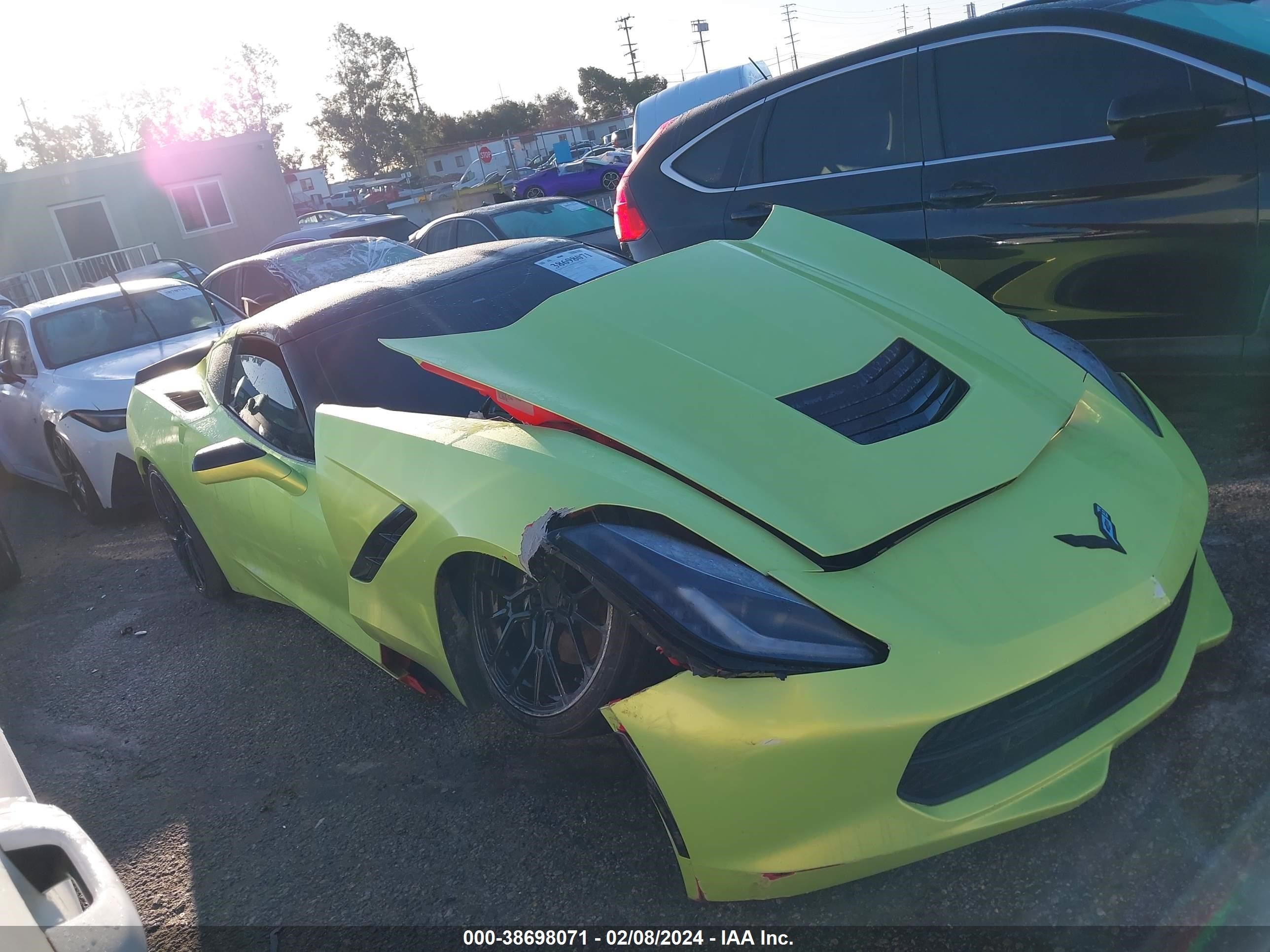 chevrolet corvette 2015 1g1yd2d70f5101926