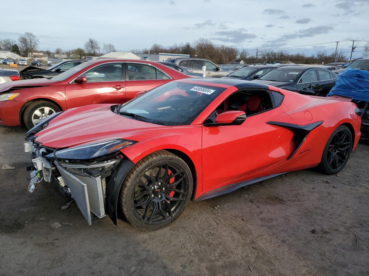 chevrolet corvette 2023 1g1ye2d39p5603961