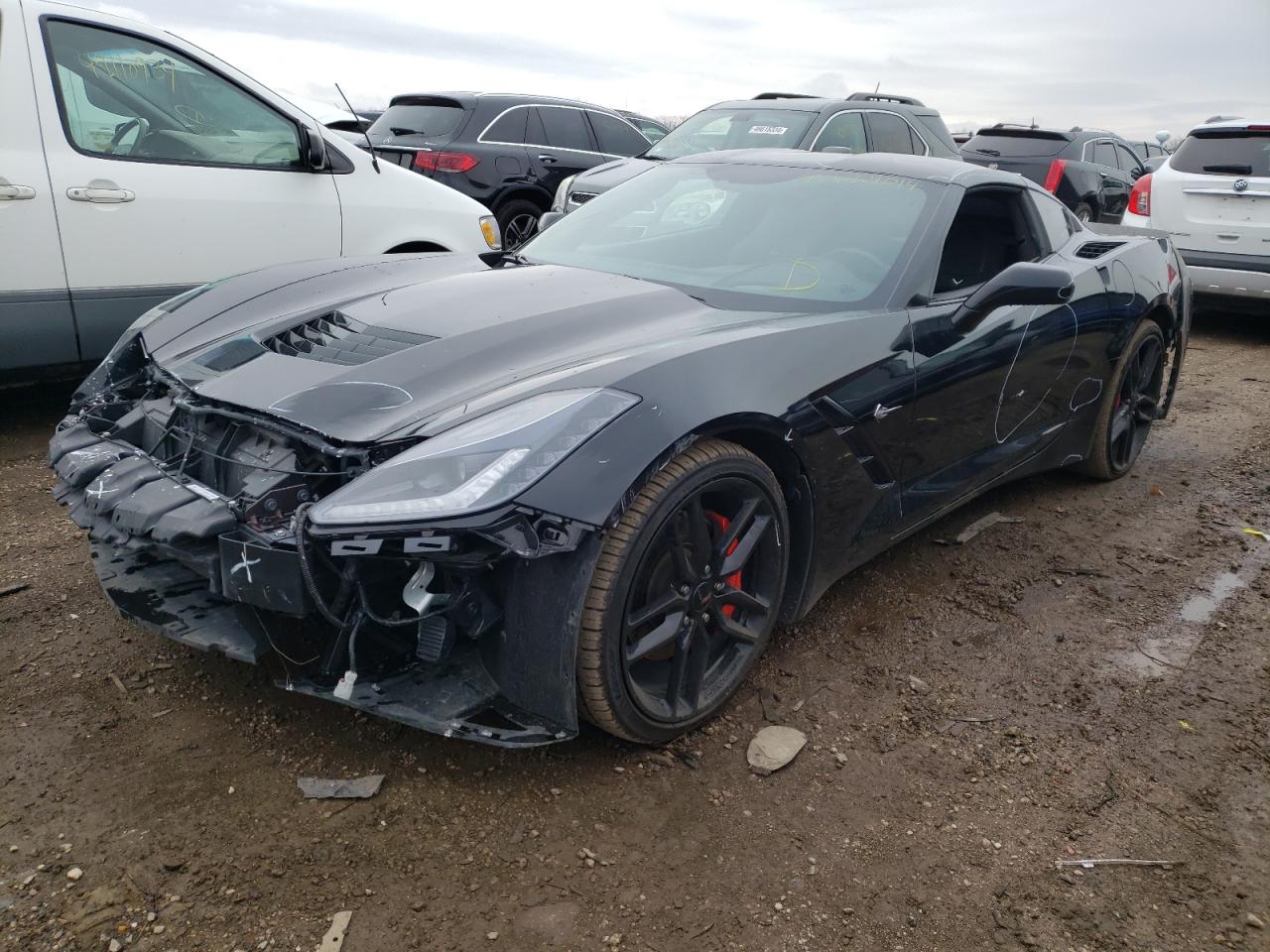 chevrolet corvette 2016 1g1yf2d72g5101826