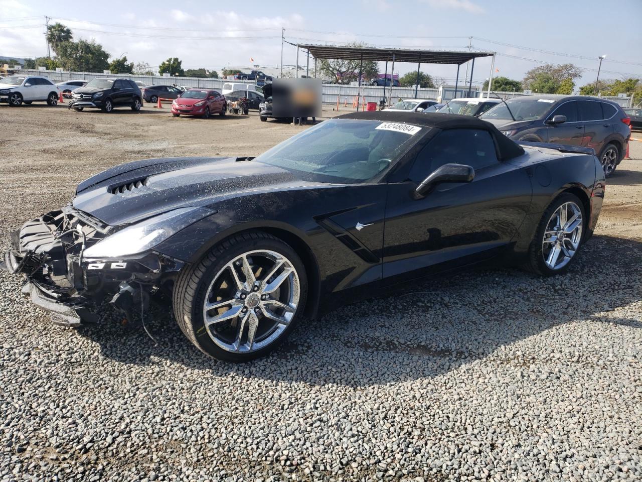 chevrolet corvette 2019 1g1yf3d73k5117449