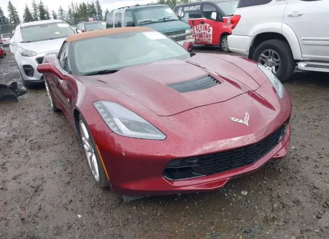 chevrolet corvette 2016 1g1yf3d74g5106161