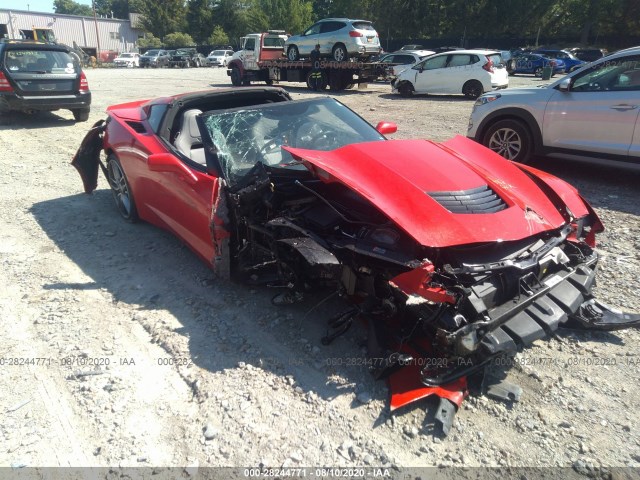 chevrolet corvette stingray 2014 1g1yj2d74e5108207