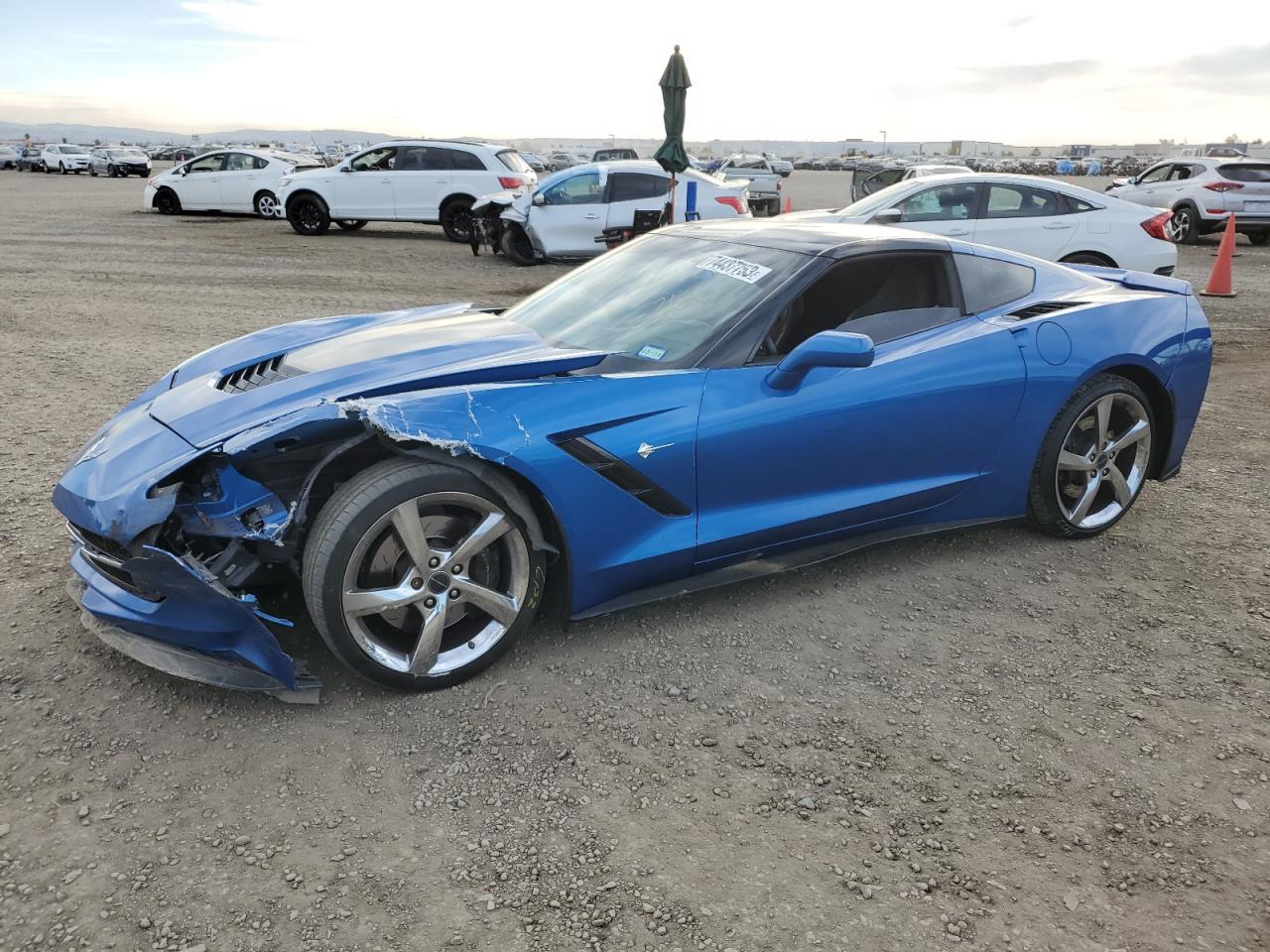 chevrolet corvette 2014 1g1yl2d70e5300265