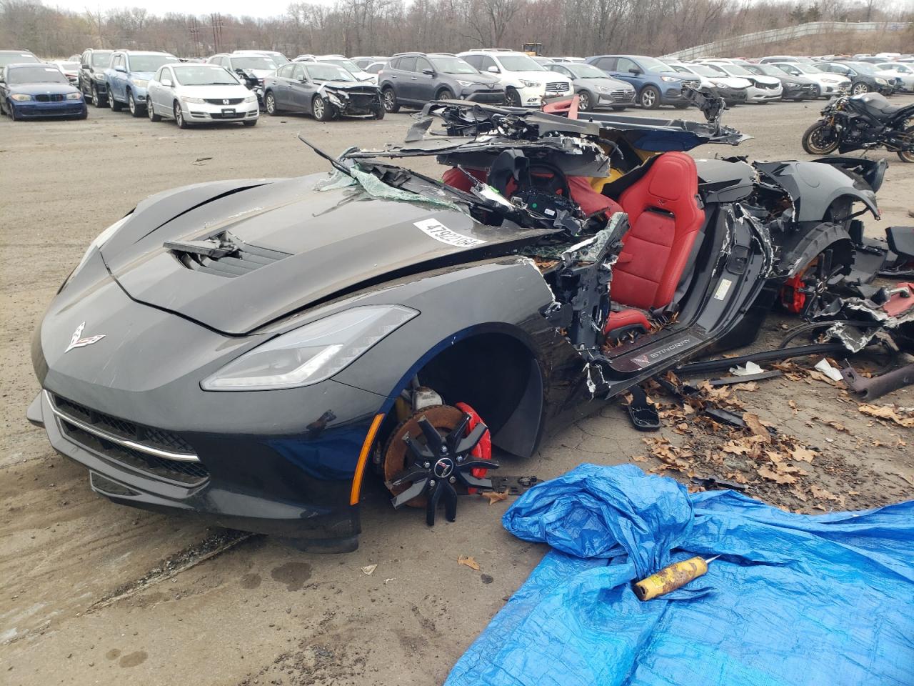 chevrolet corvette 2014 1g1yl3d77e5129312