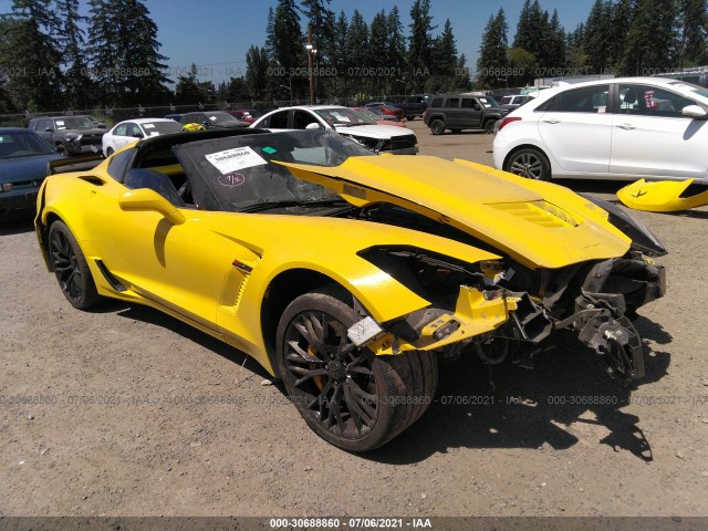 chevrolet corvette 2016 1g1ys2d61g5607960