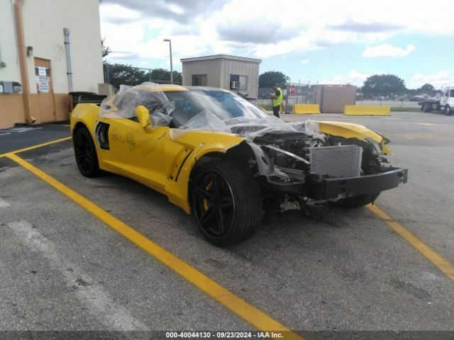 chevrolet corvette 2019 1g1yu2d60k5601943