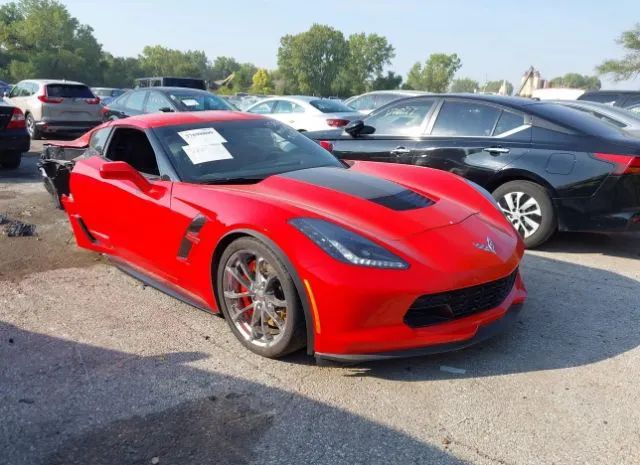 chevrolet corvette 2019 1g1yw2d74k5123237