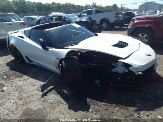 chevrolet corvette 2019 1g1yx2d75k5118576