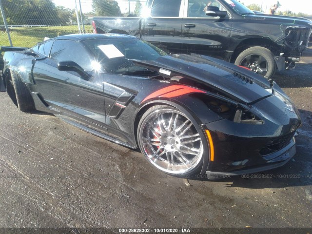 chevrolet corvette 2017 1g1yx2d79h5115799