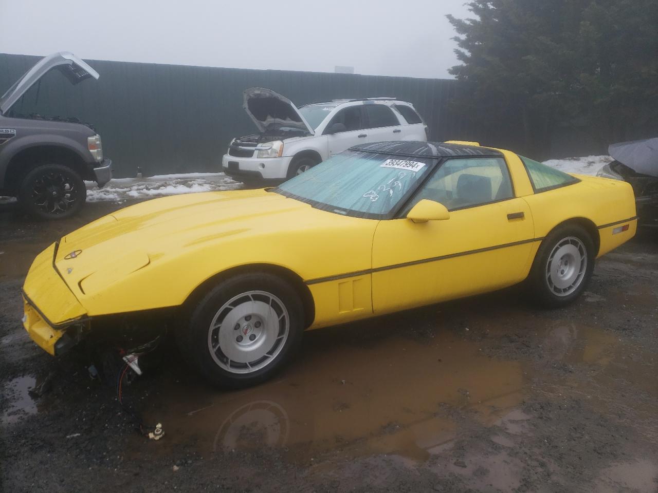 chevrolet corvette 1986 1g1yy0780g5118353