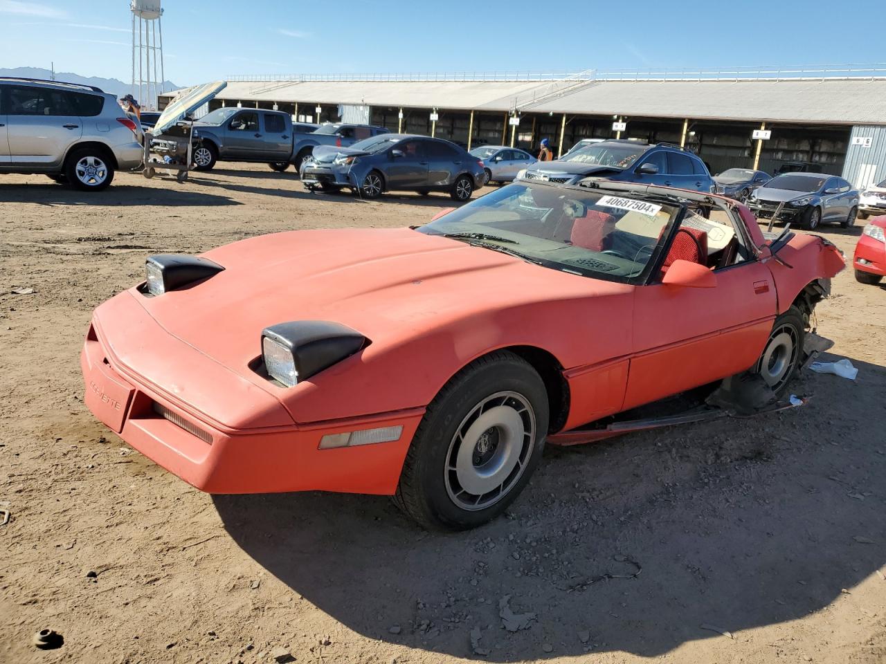 chevrolet corvette 1985 1g1yy0782f5125674