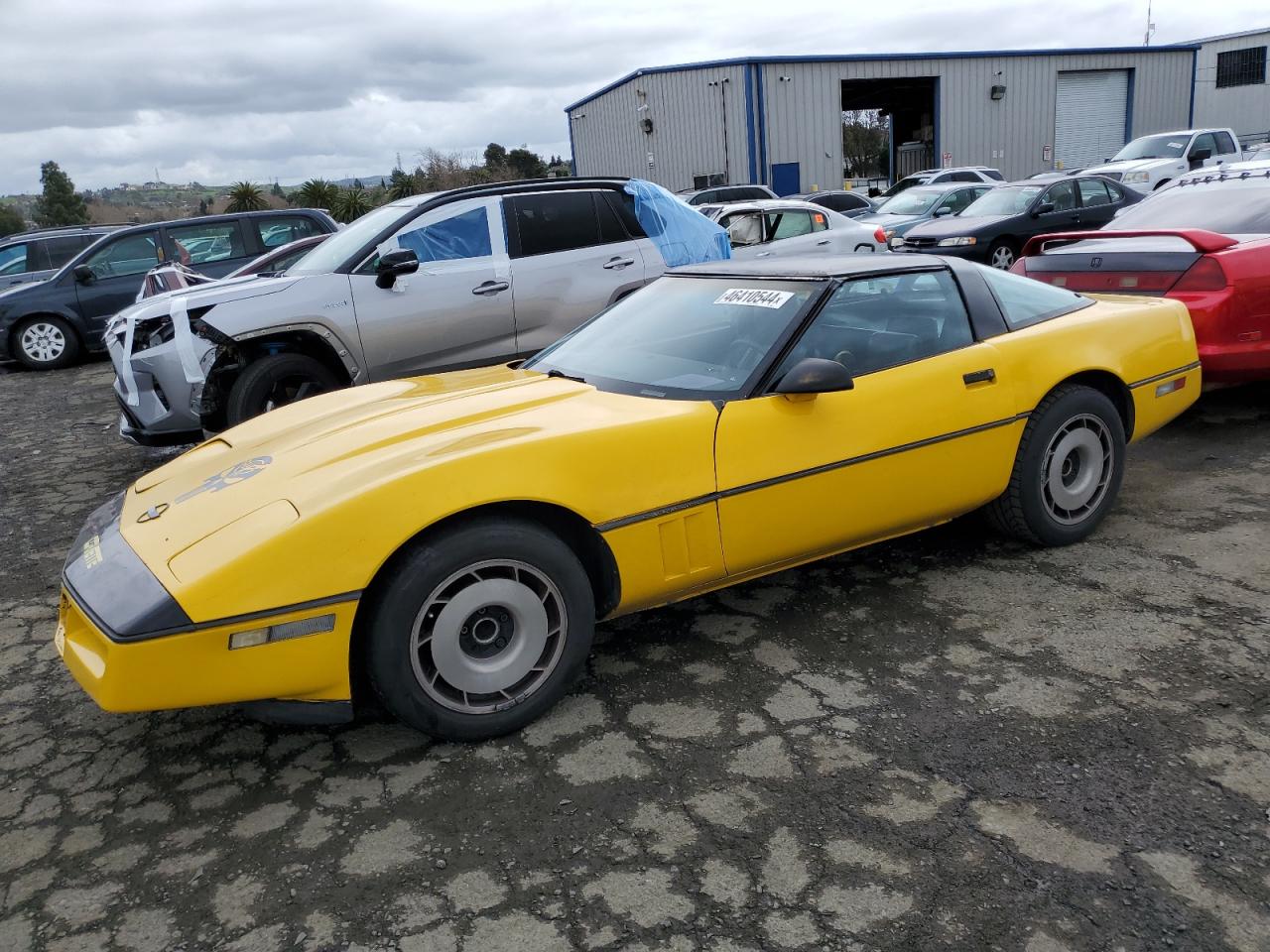 chevrolet corvette 1985 1g1yy0786f5116850