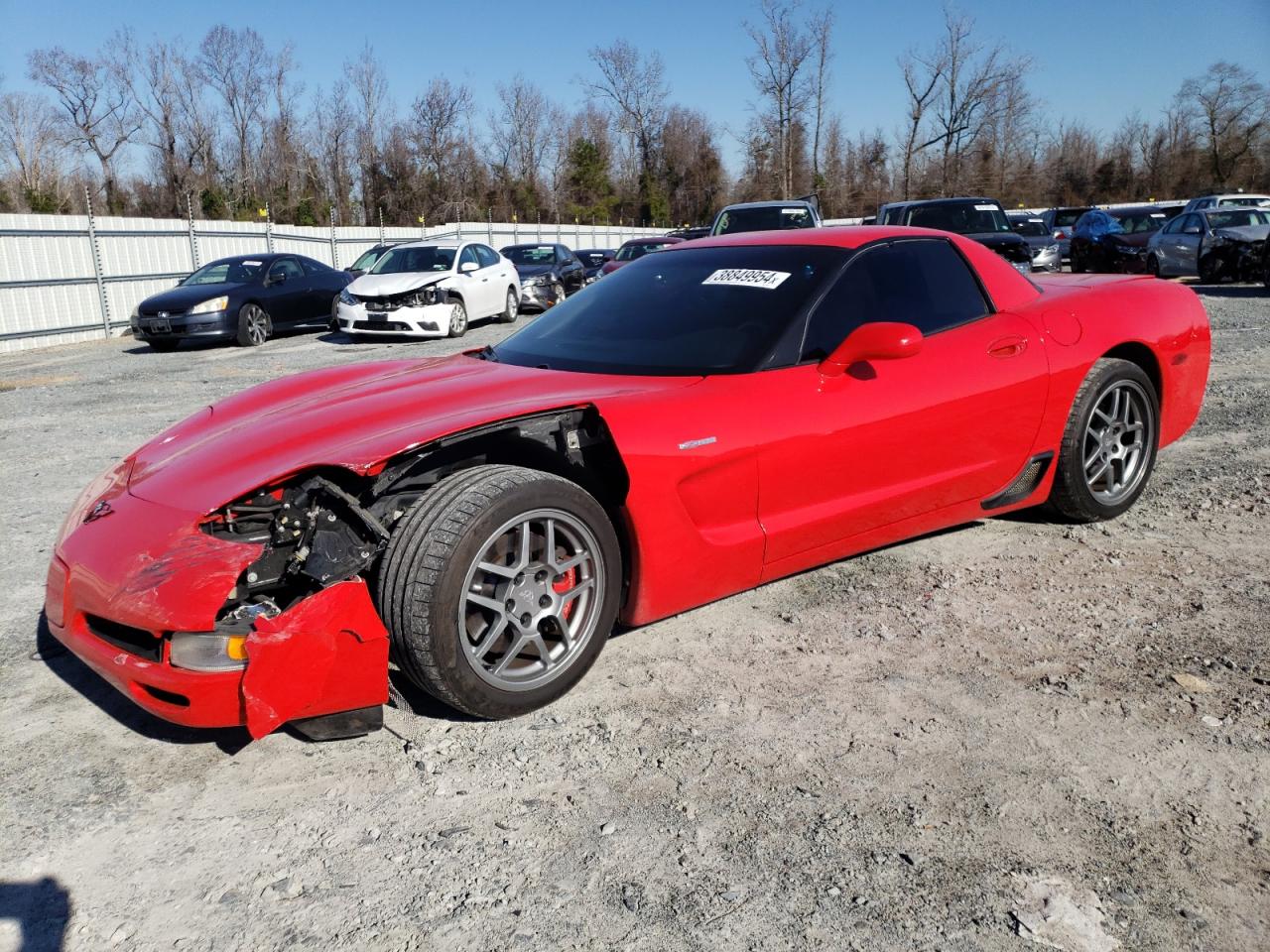 chevrolet corvette 2001 1g1yy12s015111810