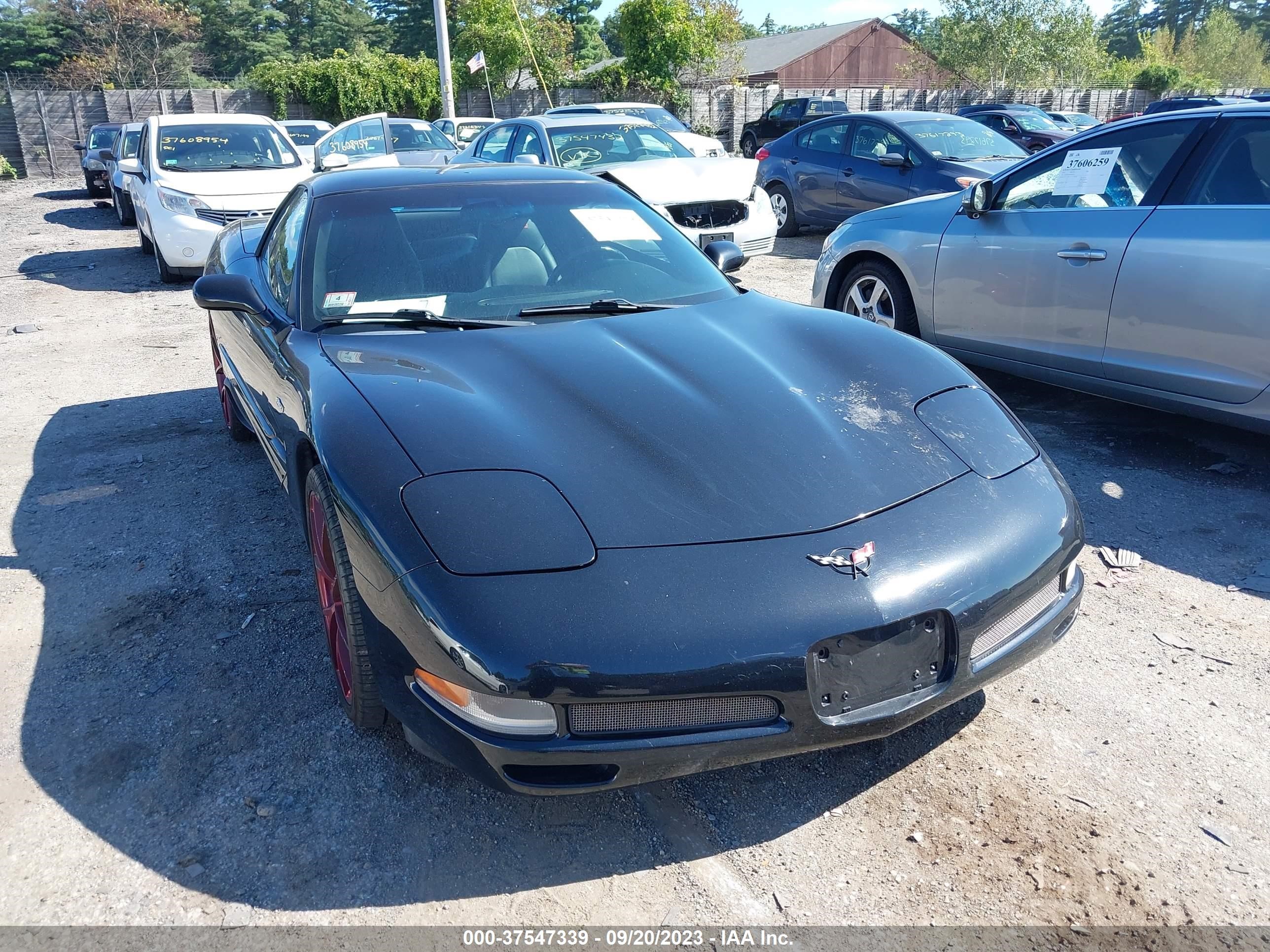 chevrolet corvette 2001 1g1yy12s715120259