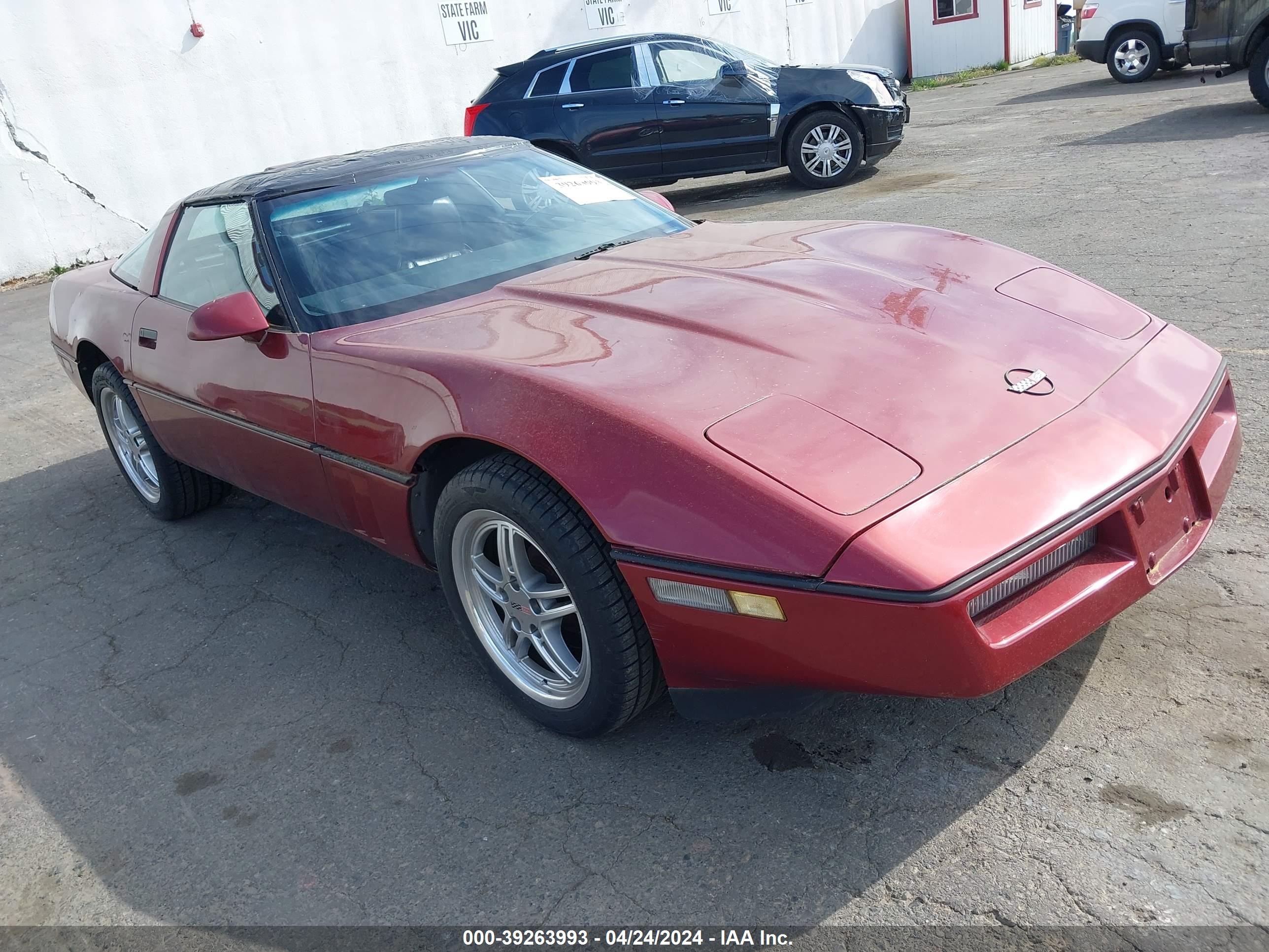 chevrolet corvette 1988 1g1yy218xj5114967