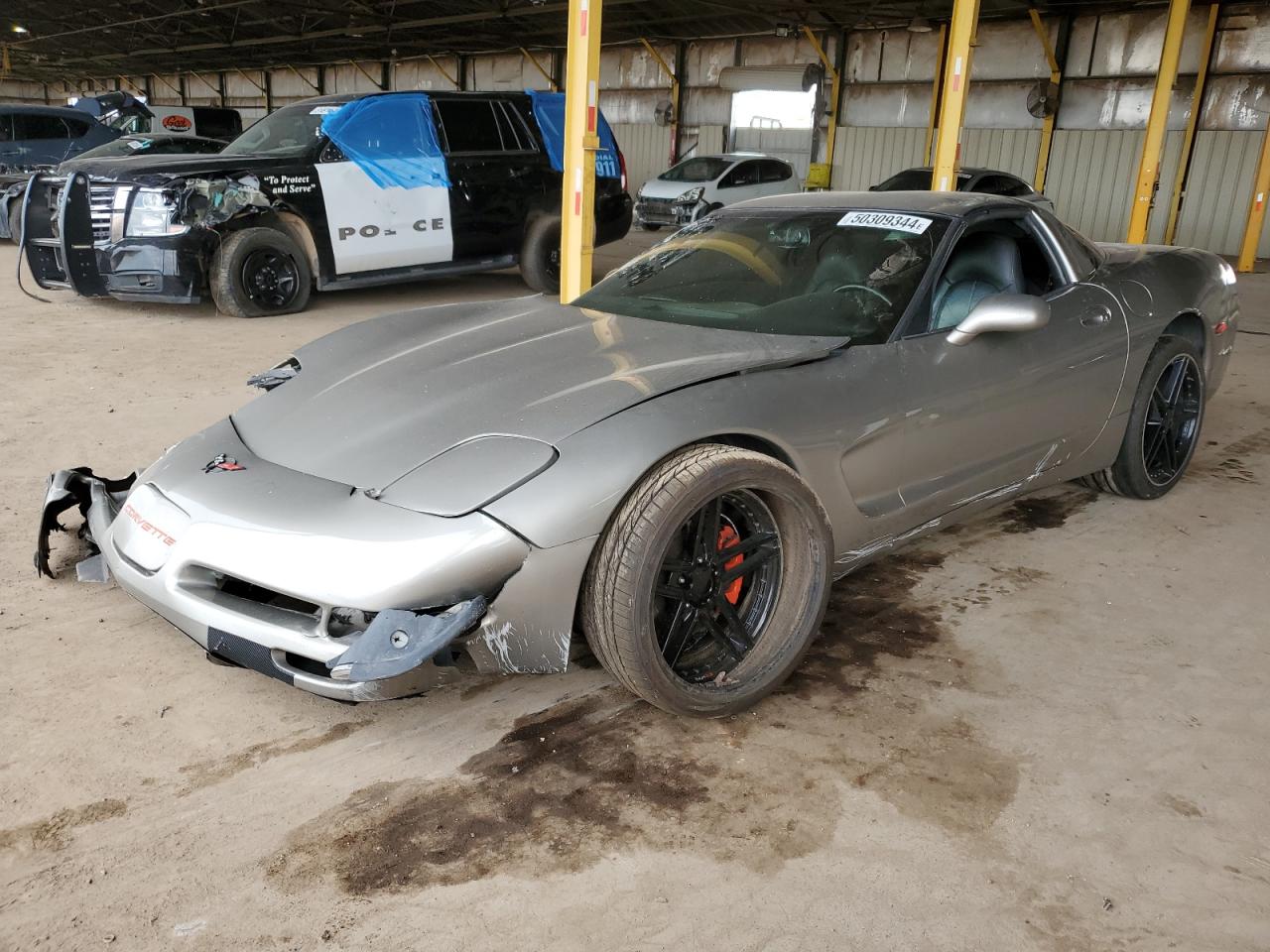 chevrolet corvette 2001 1g1yy22g115100669