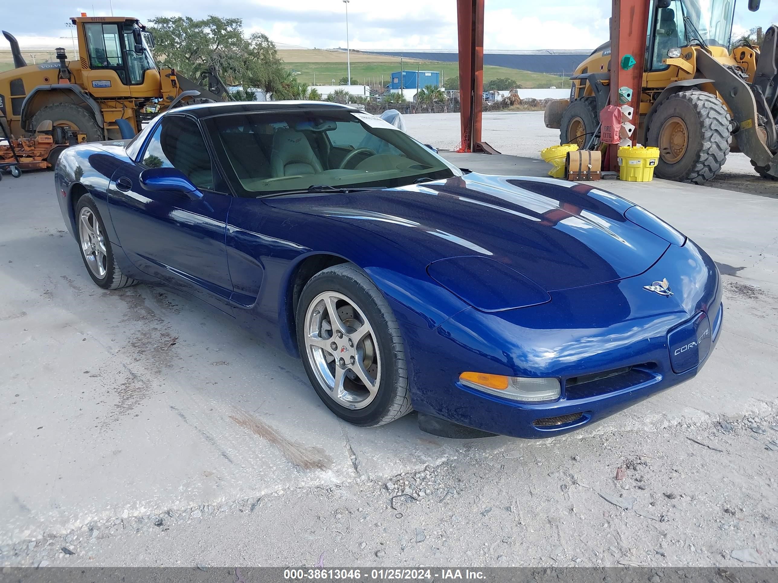 chevrolet corvette 2004 1g1yy22g345114187