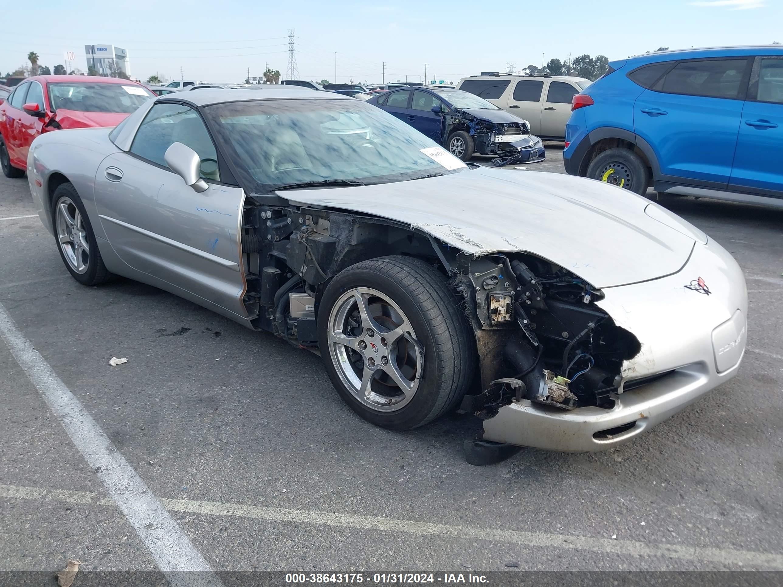 chevrolet corvette 2004 1g1yy22g545125224