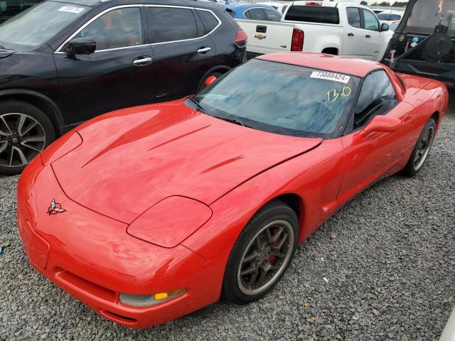 chevrolet corvette 2004 1g1yy22g645108321