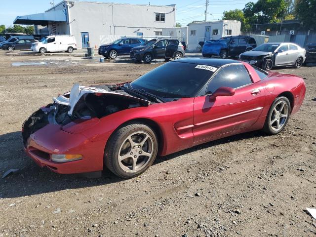 chevrolet corvette 2004 1g1yy22g645108691