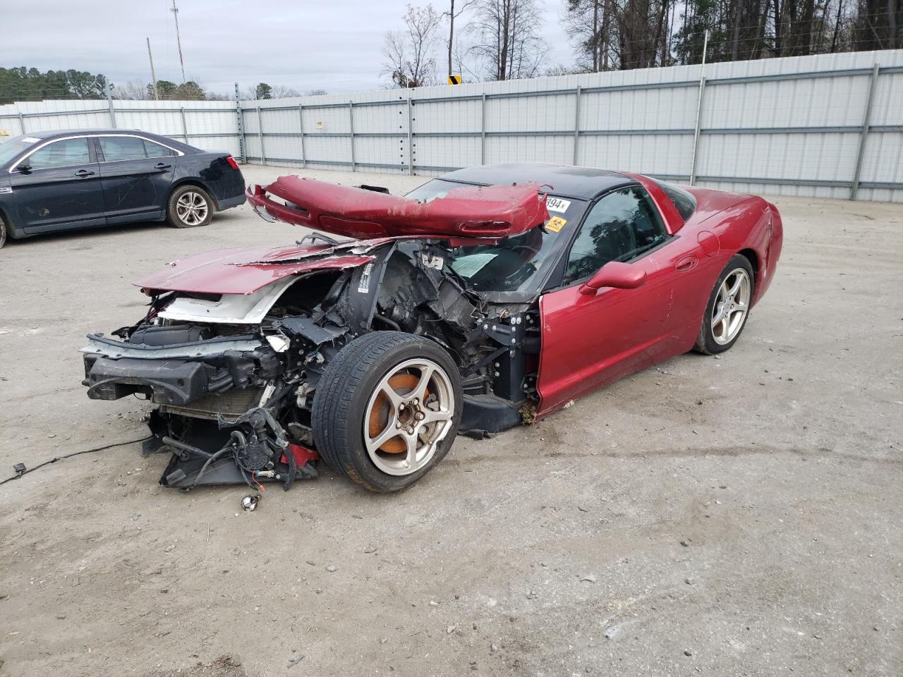 chevrolet corvette 2001 1g1yy22g715126371