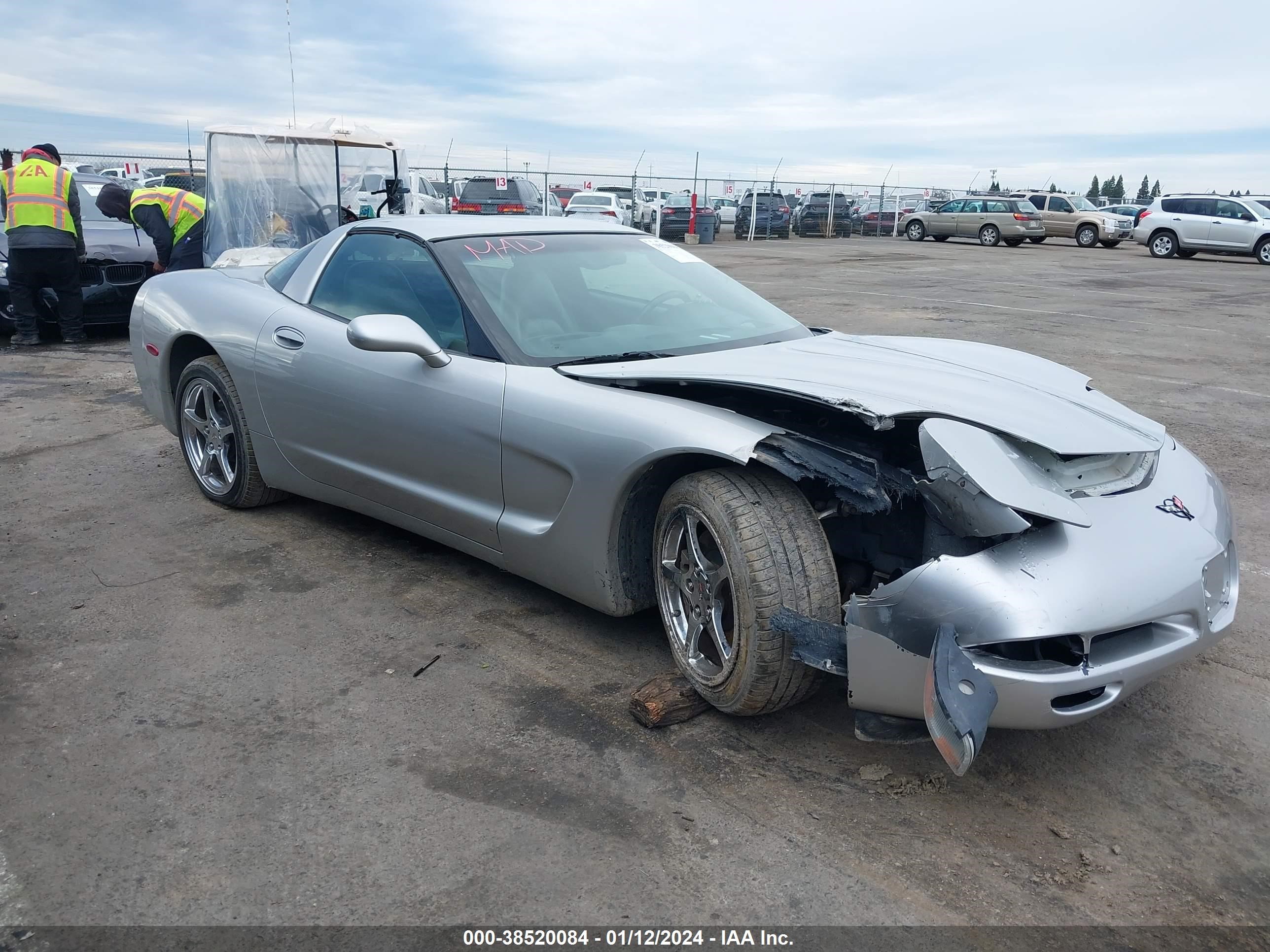 chevrolet corvette 2004 1g1yy22g745133163