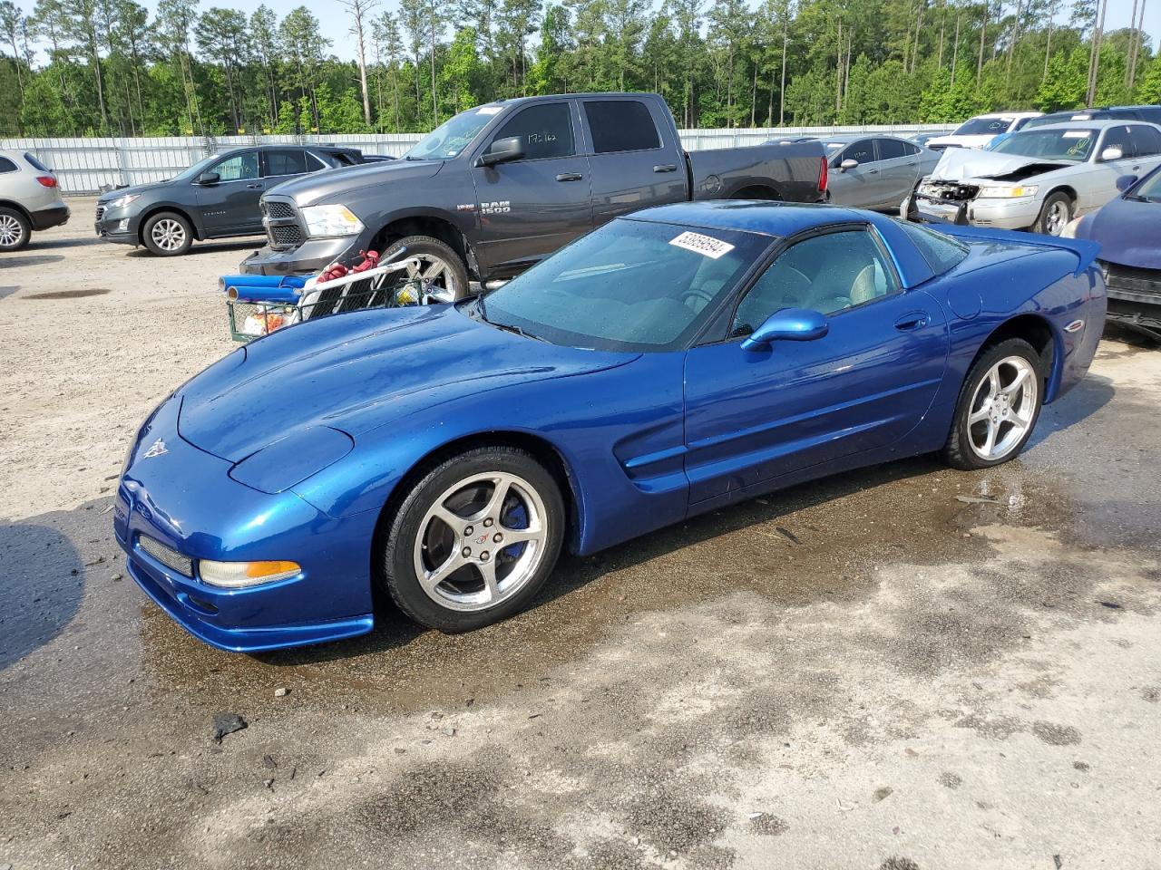 chevrolet corvette 2003 1g1yy22g835104138