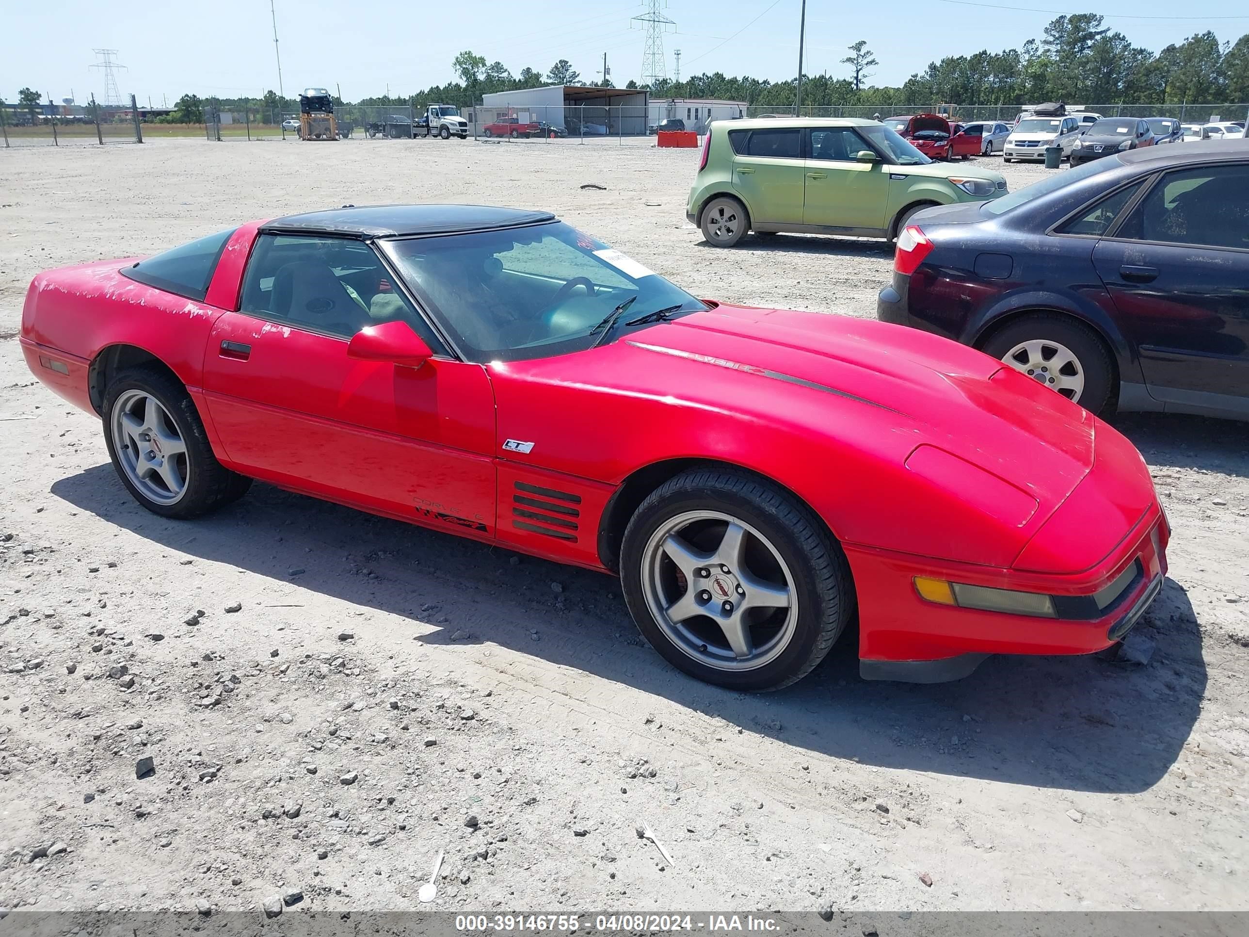 chevrolet corvette 1994 1g1yy22p2r5118772