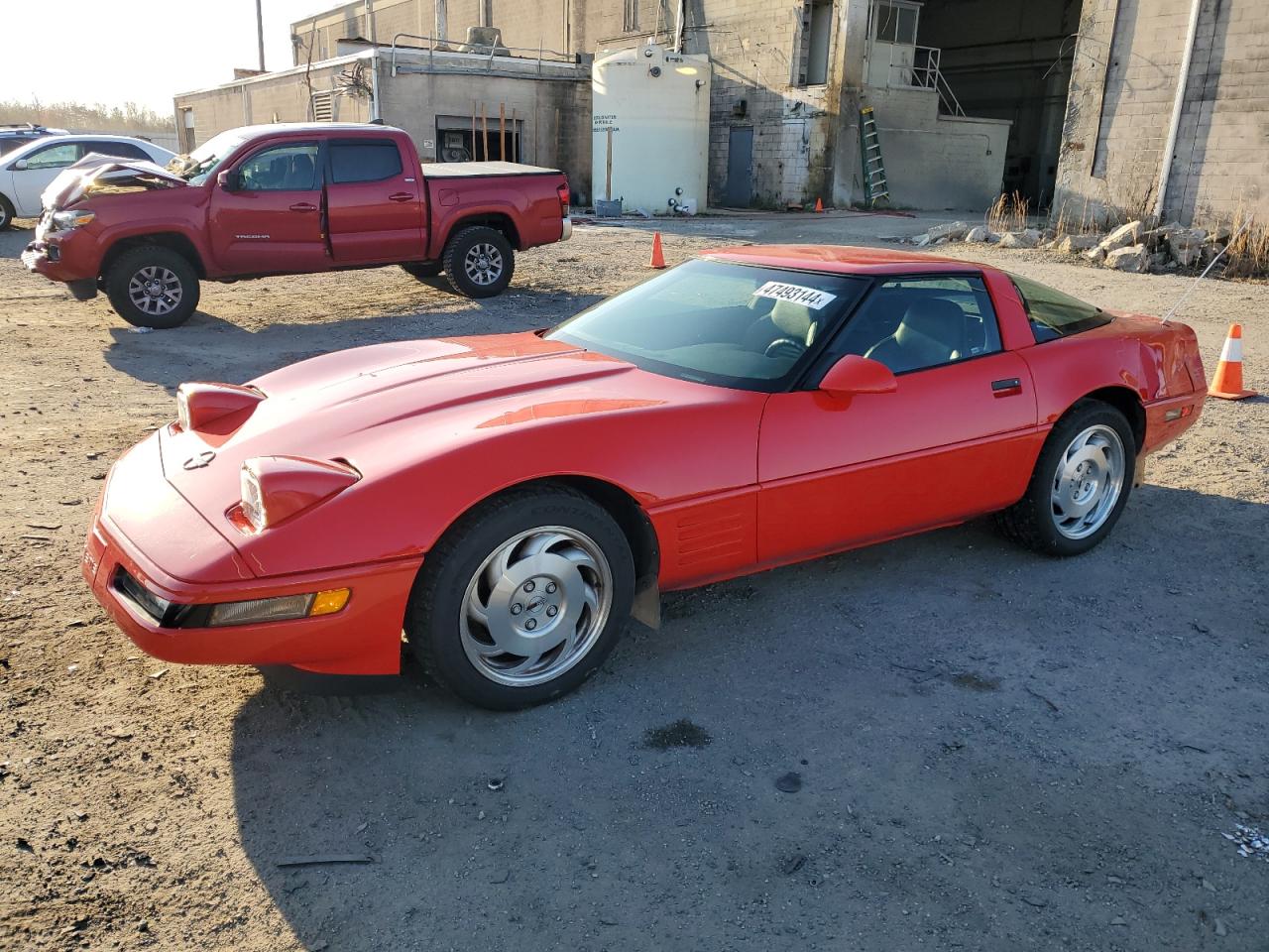 chevrolet corvette 1994 1g1yy22p2r5121932