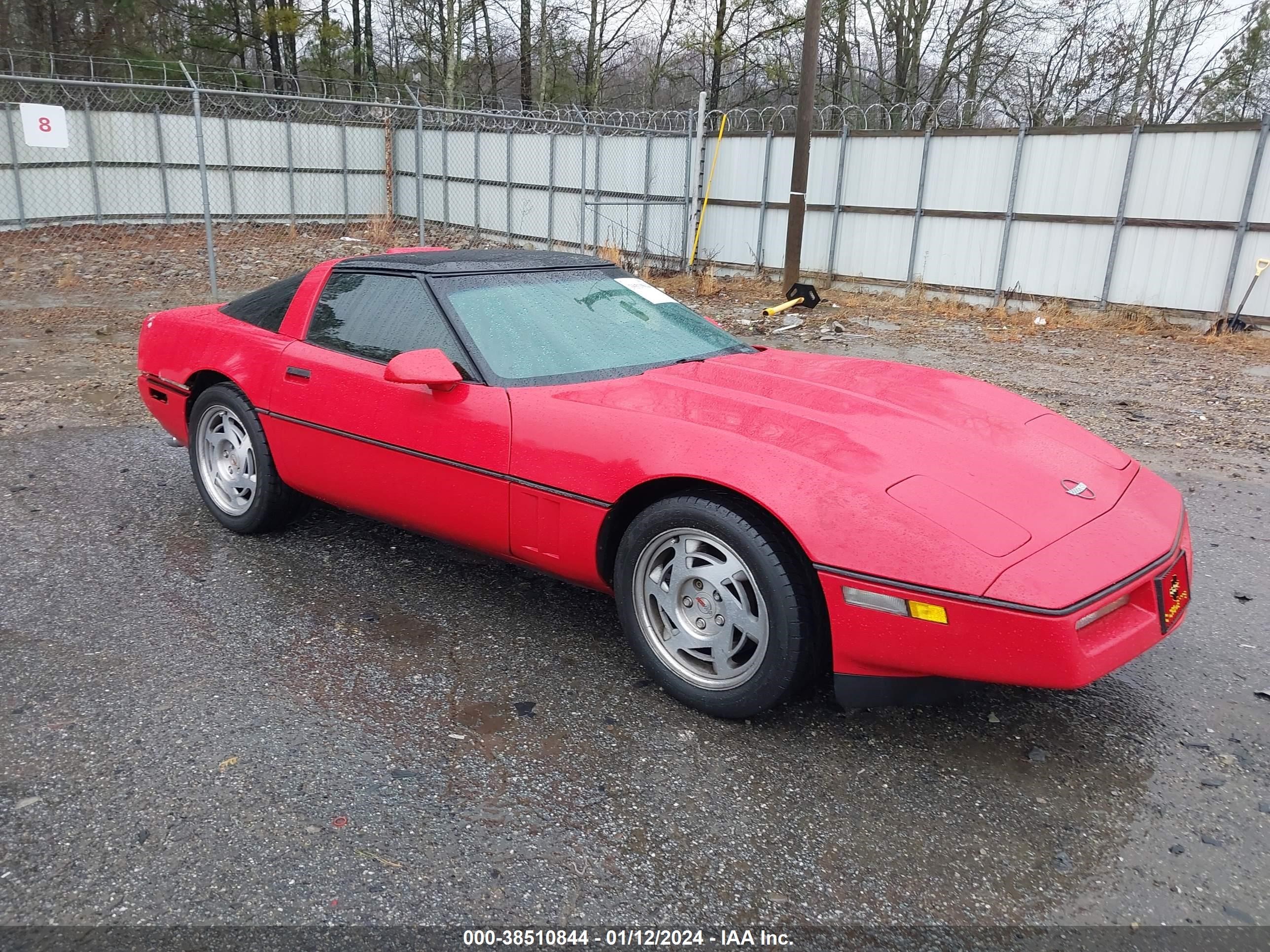 chevrolet corvette 1990 1g1yy238xl5105749