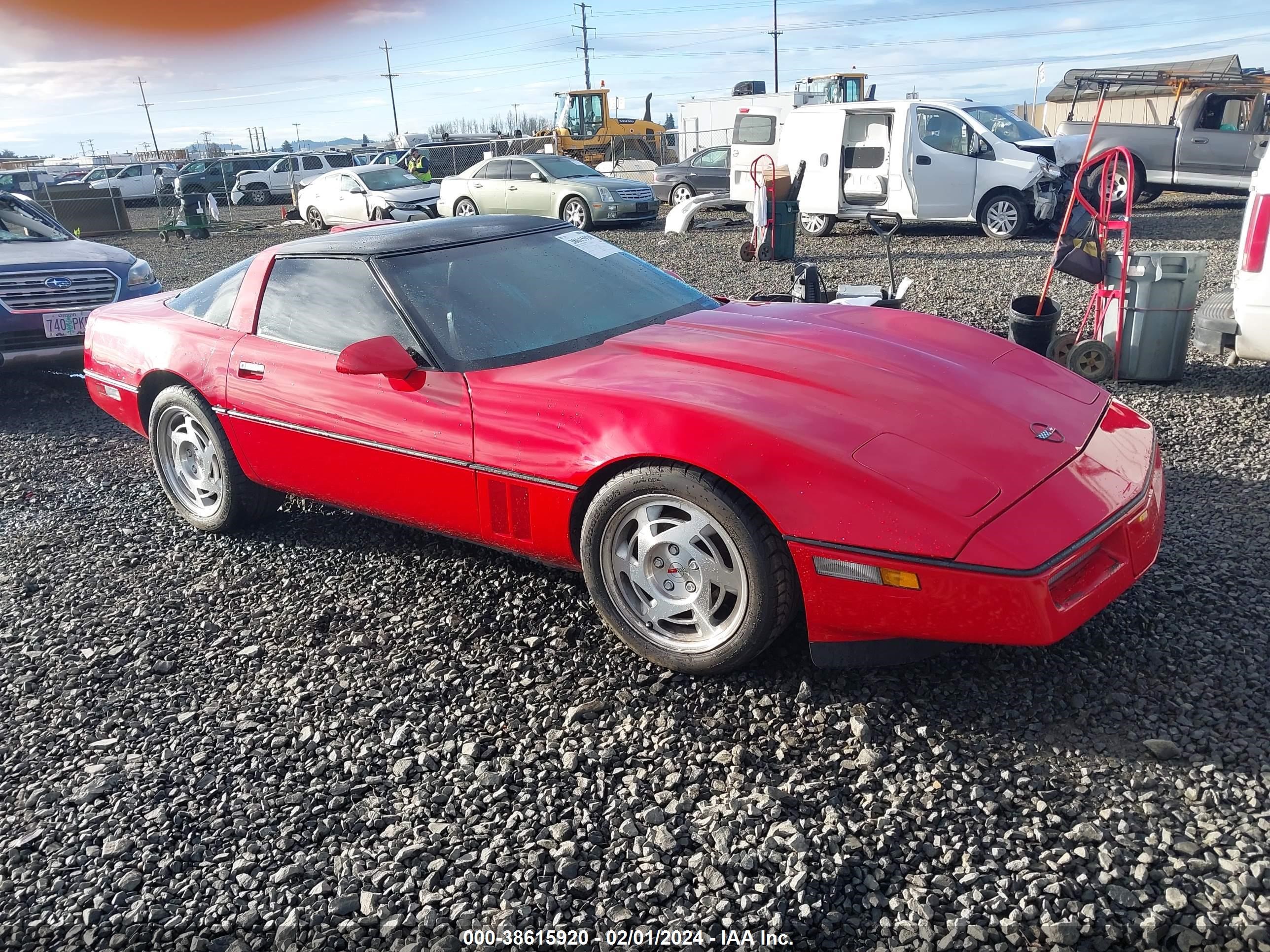 chevrolet corvette 1990 1g1yy238xl5106268