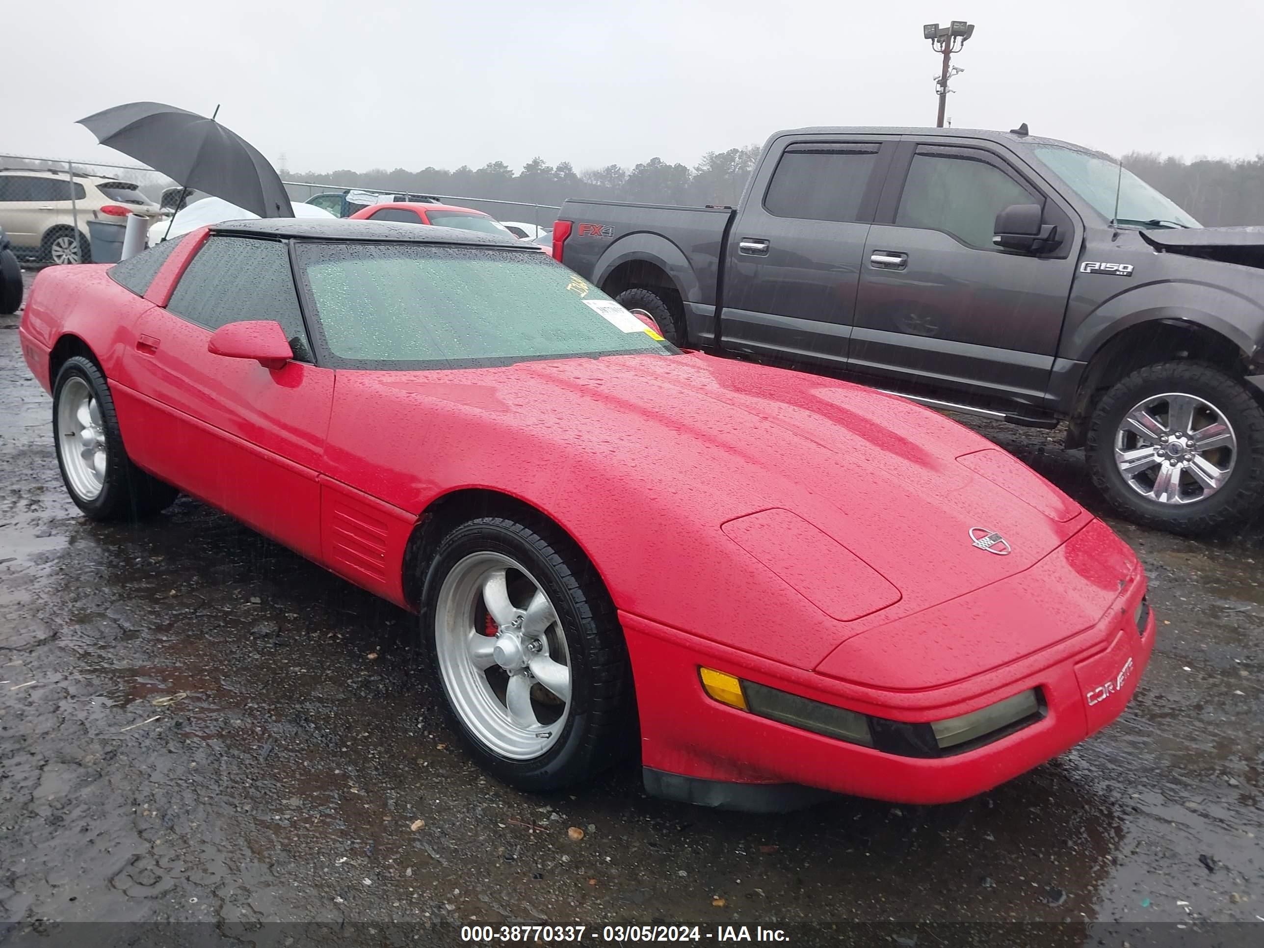 chevrolet corvette 1992 1g1yy23p8n5115156