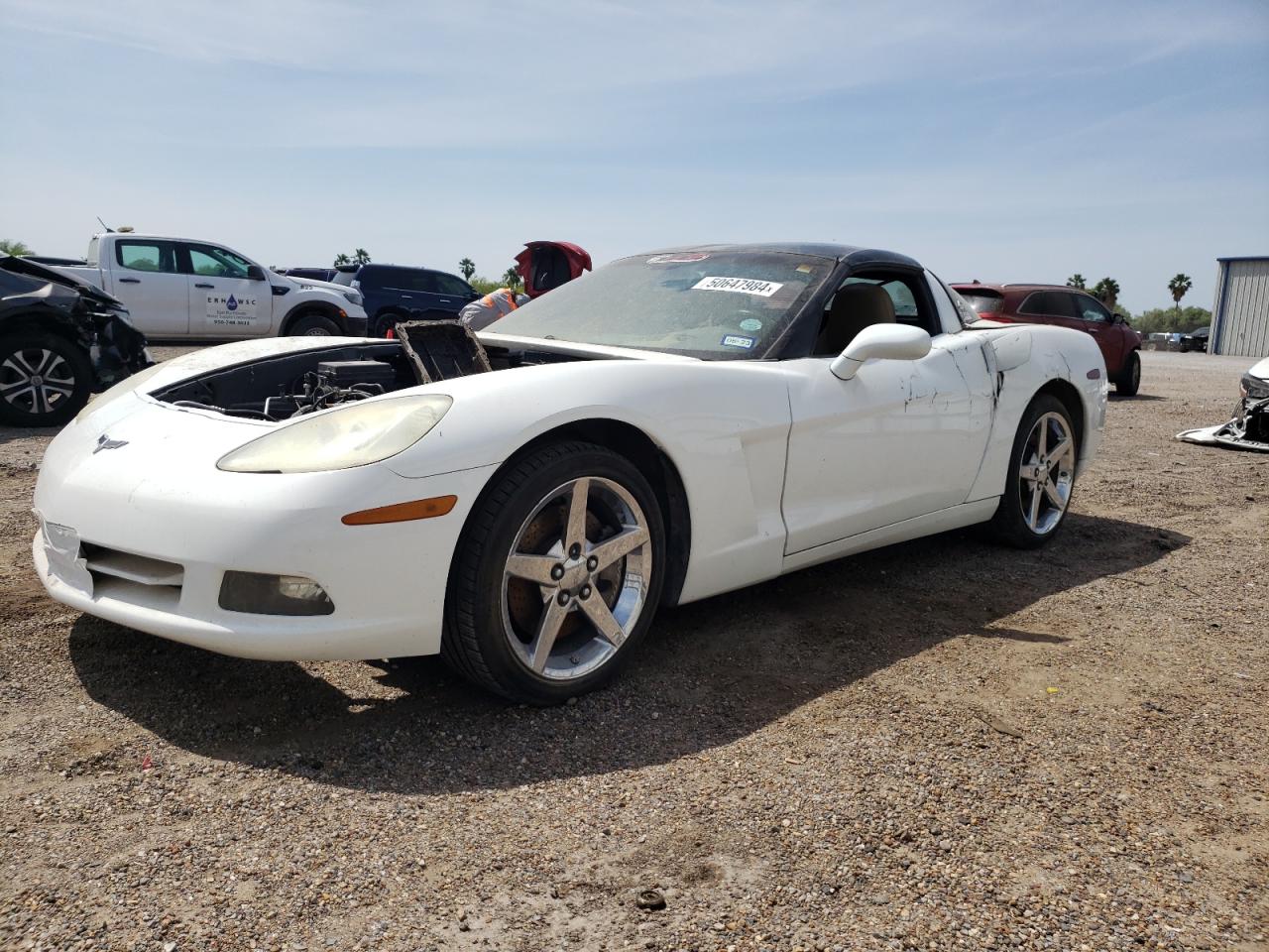 chevrolet corvette 2005 1g1yy24u555111313