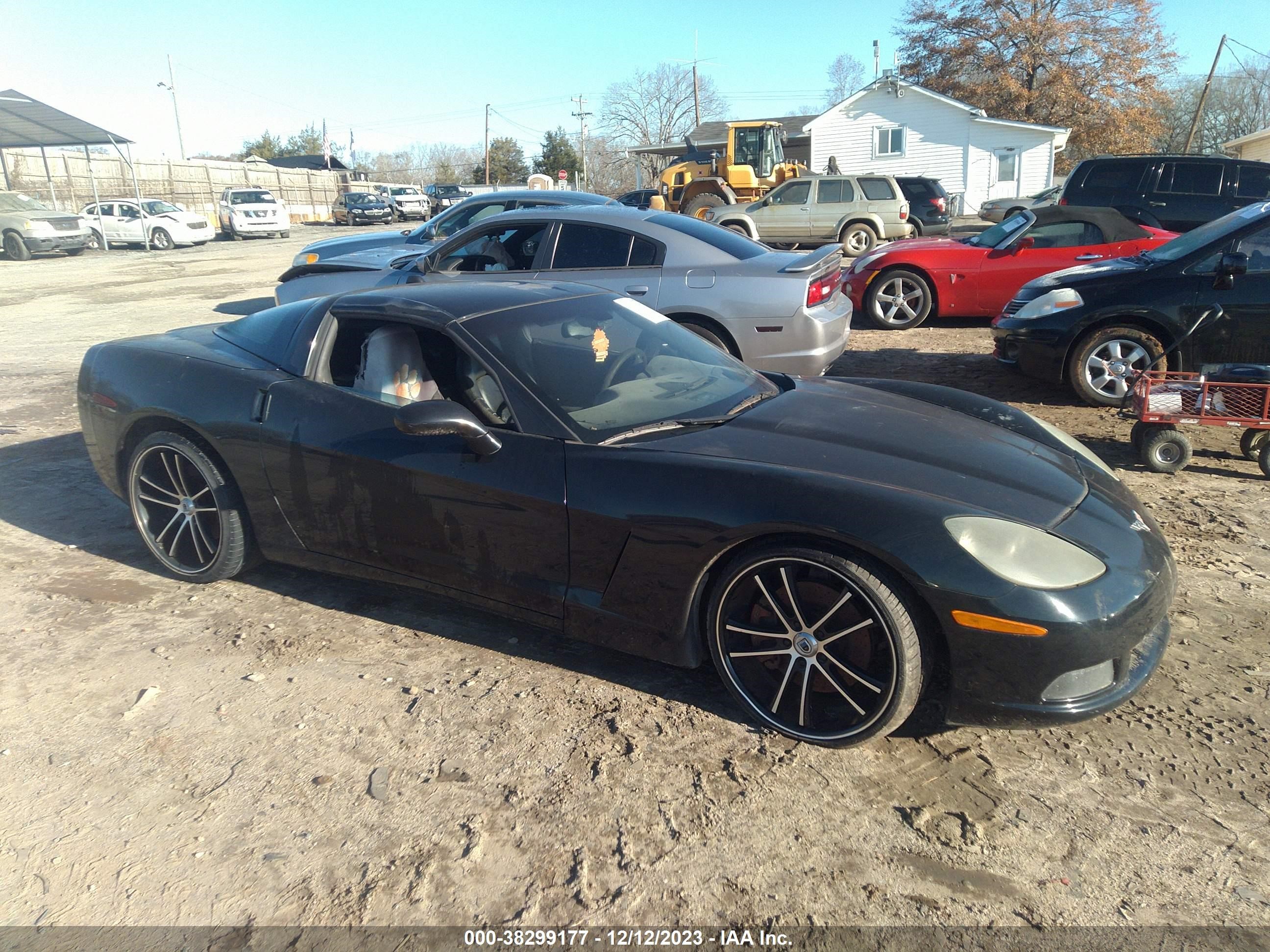 chevrolet corvette 2005 1g1yy24u955110150