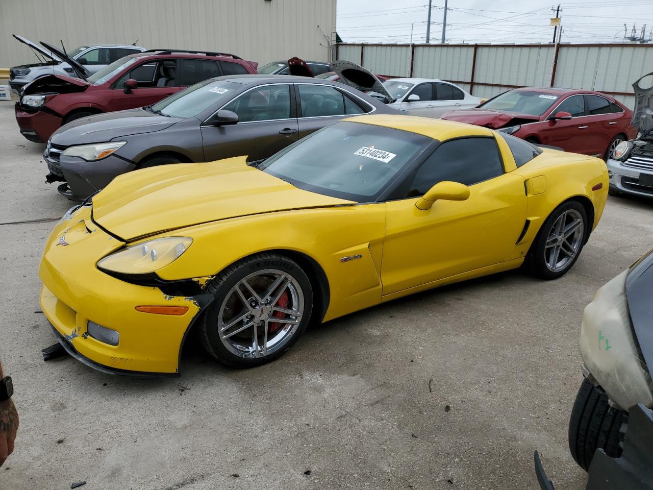 chevrolet corvette 2007 1g1yy26e375128331